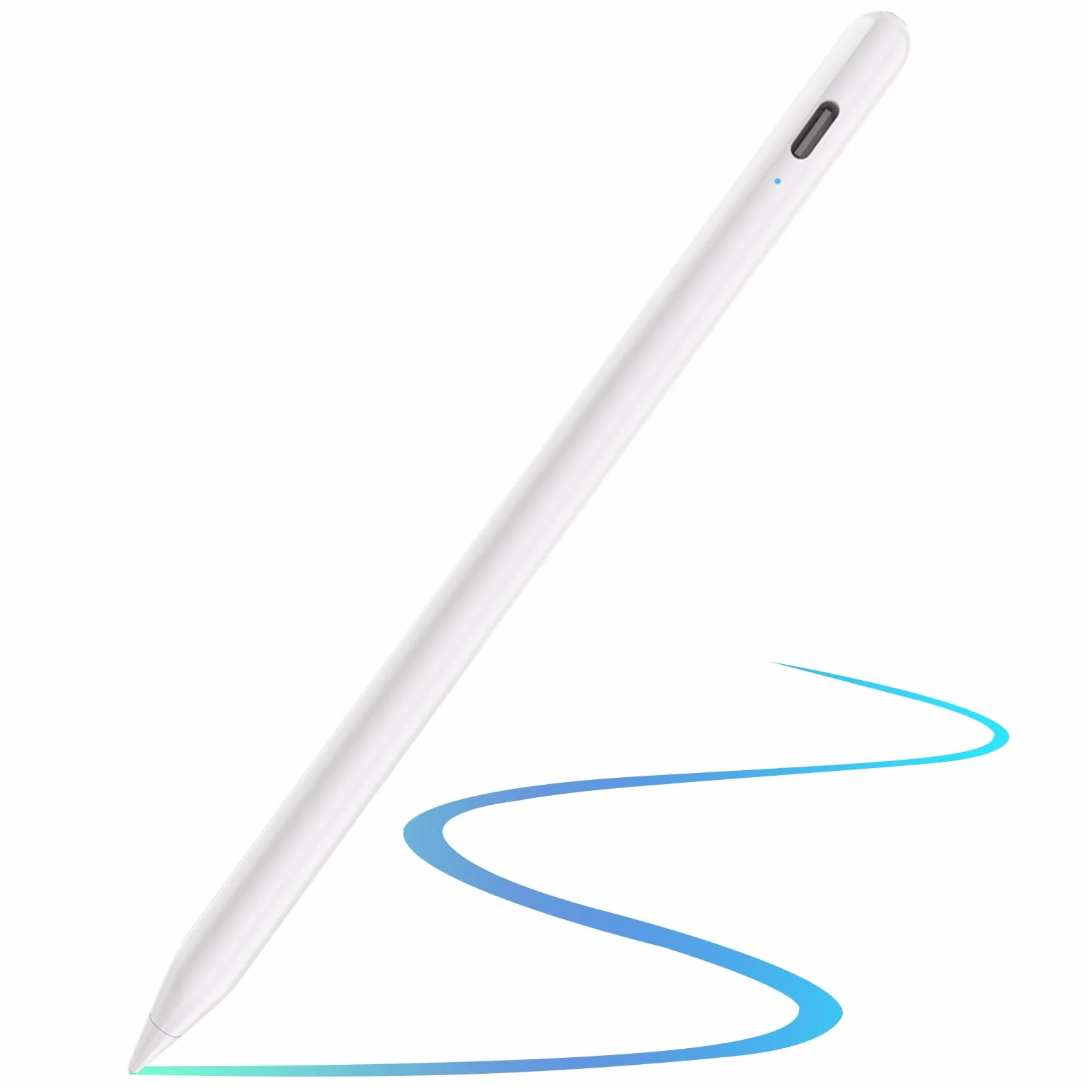 TQQ rysik iPad 2 generacji z czułym na pochylenie, kompatybilny z iPadem (11(A16)/10/9/8/7/6), Air (5/4/3/M2/M3), Mini (7/6/5), Pro 12.9/11/13"