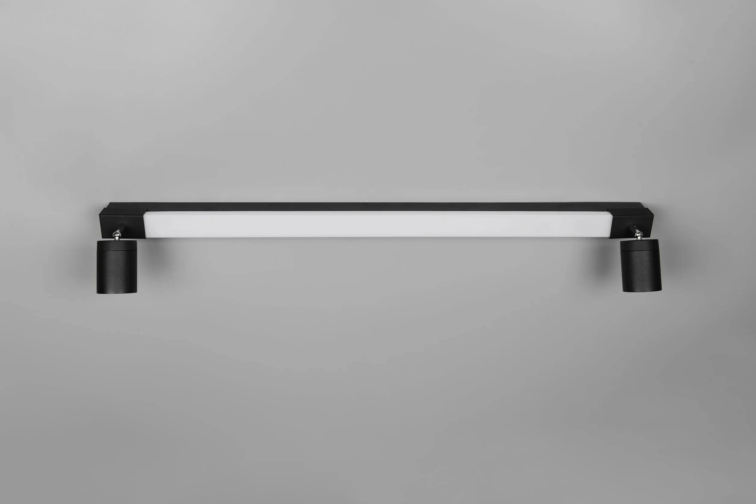 Trio Lampa łazienkowa LED Leuchten ENRICO 281479332, metal czarny matowy, 9 W LED, z wyłączeniem. 2x GU10, regulowany kolor światła