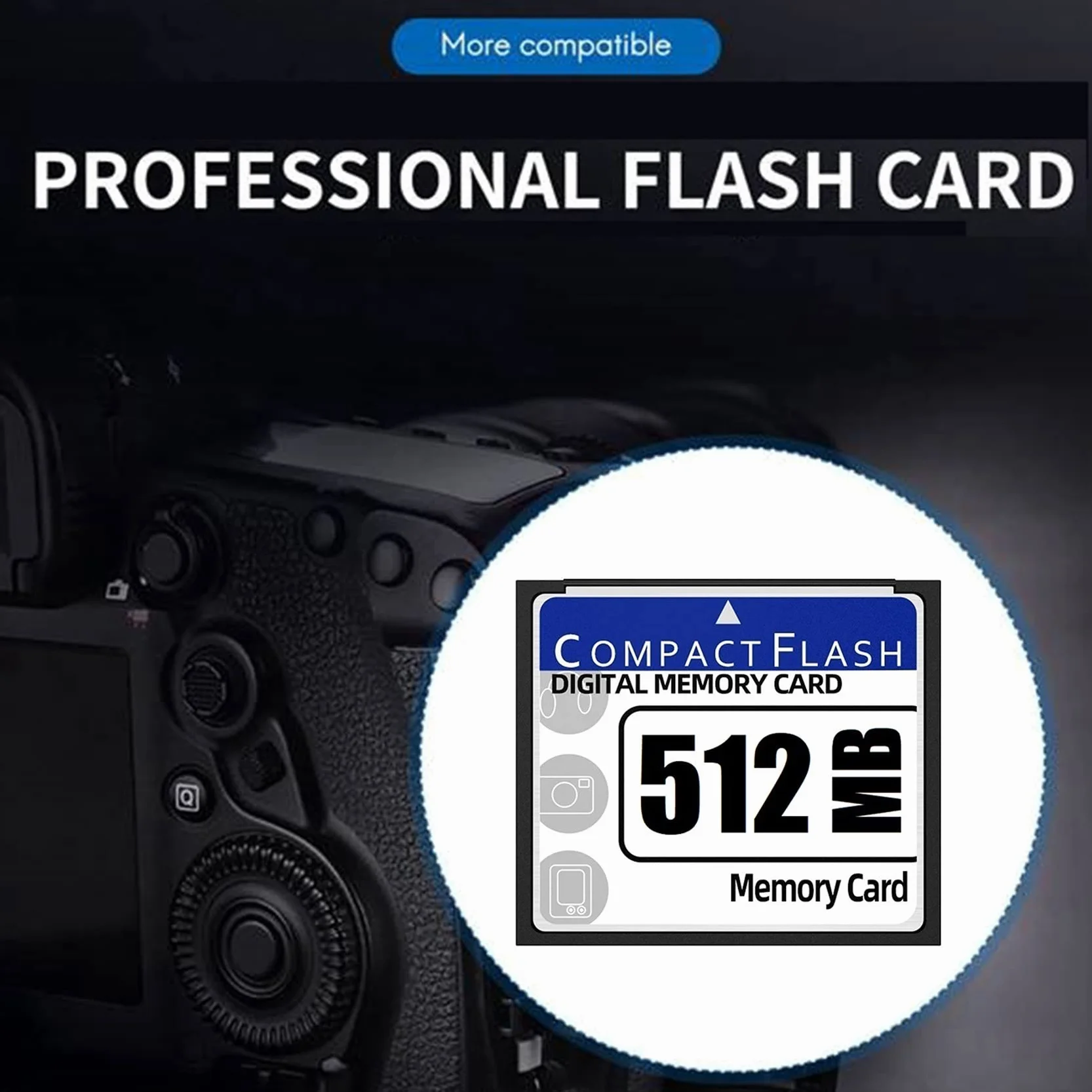 Karta Pamięci Compact Flash 128MB do Aparatu Maszyny Przemysłowej