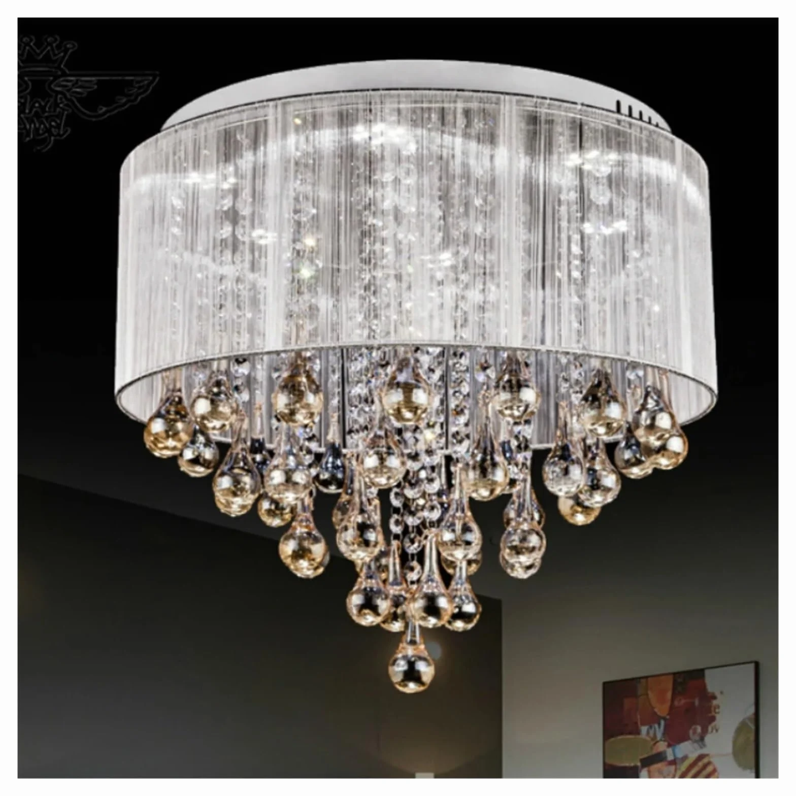 Lampy sufitowe Oświetlenie wewnętrzne domu Oświetlenie LED do salonu, do kuchni