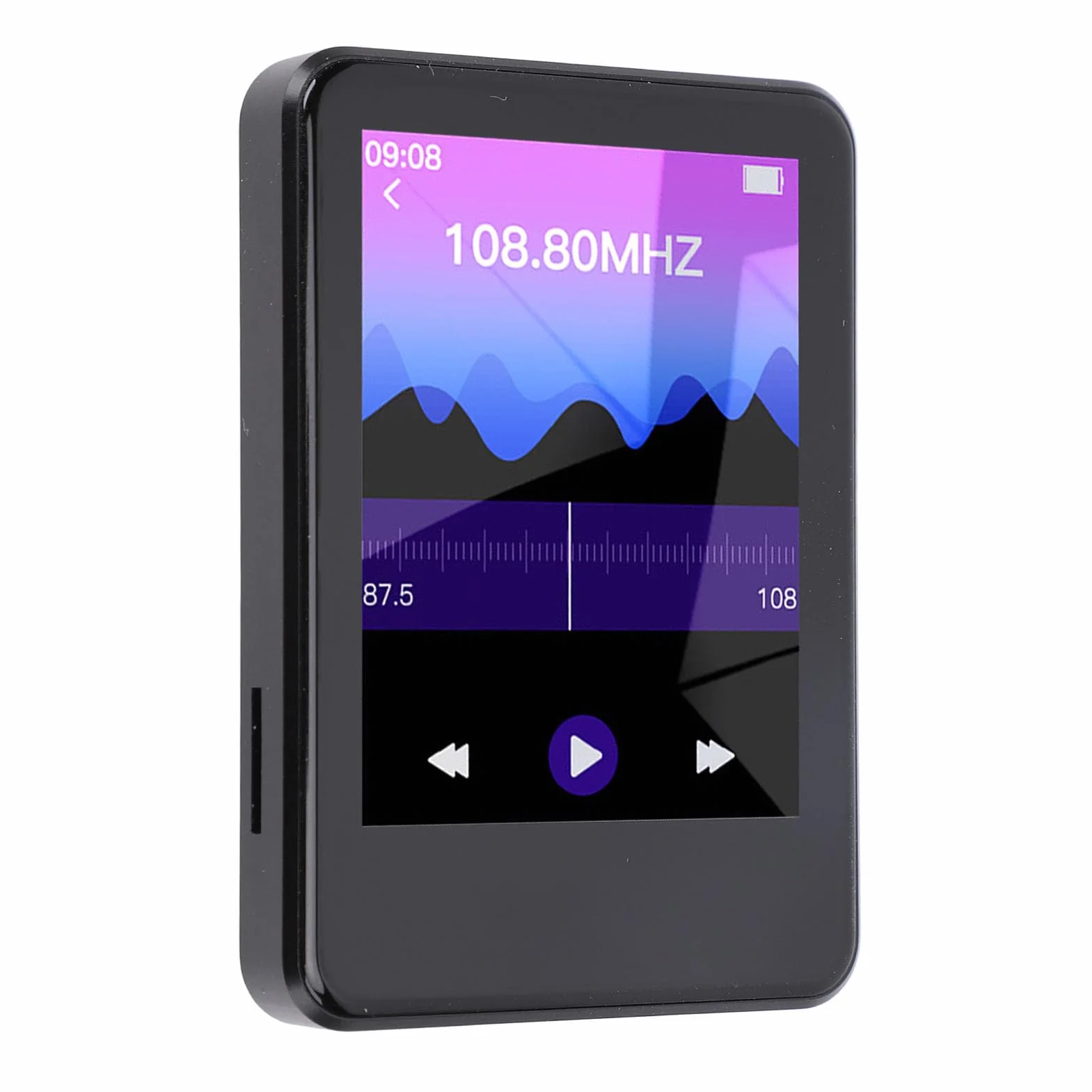2,4 -calowy Ekran Dotykowy MP4 z Aparatem - Bluetooth Music Player z Dźwiękiem HiFi, 128 GB Rozszerzalna pamięć, Radio FM, Książka E, Kalkulator, Przenośny dla Dzieci, Podróże