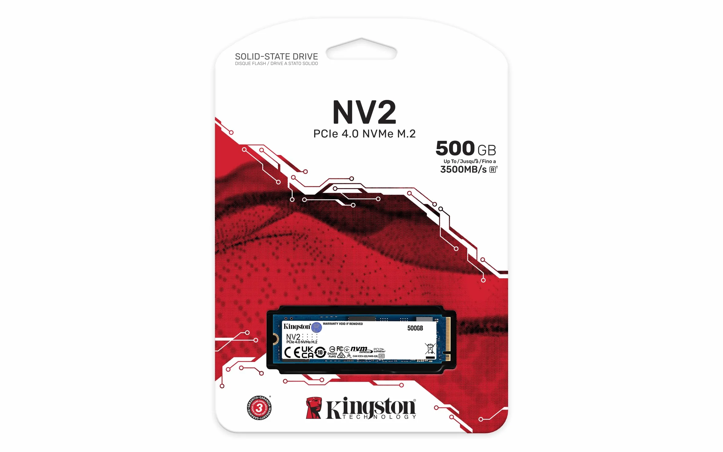 Kingston SNV2S/500G Dysk SSD 500GB