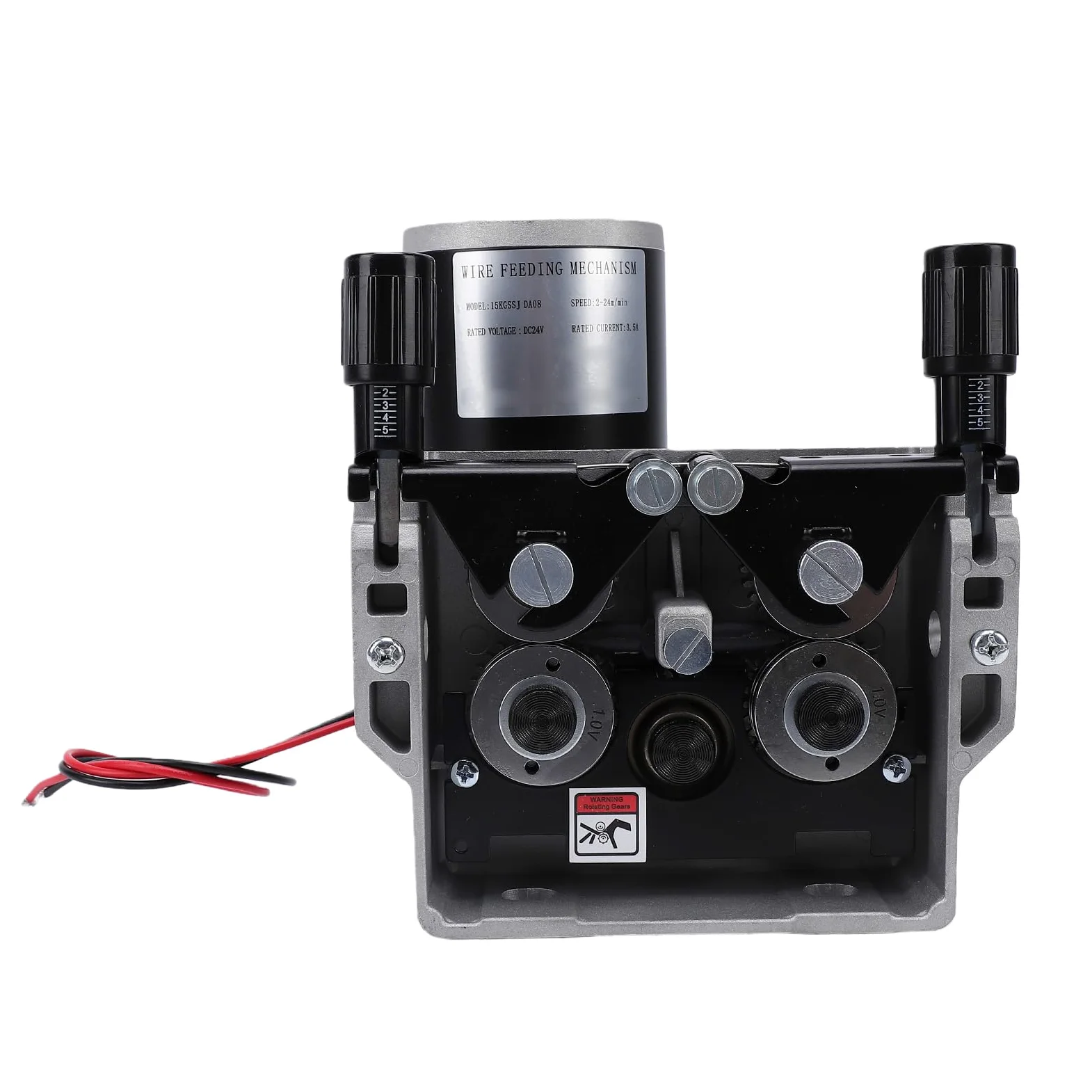 Generic Silnik Podajnika Drutu Spawalniczego Mig Wydajny Mechanizm Podawania Drutu 15 KG do Spawalniczego, Podajnik Lutowniczego z Lewym Mocowaniem do Spawania MIG/MAG w Osłonie Gazu