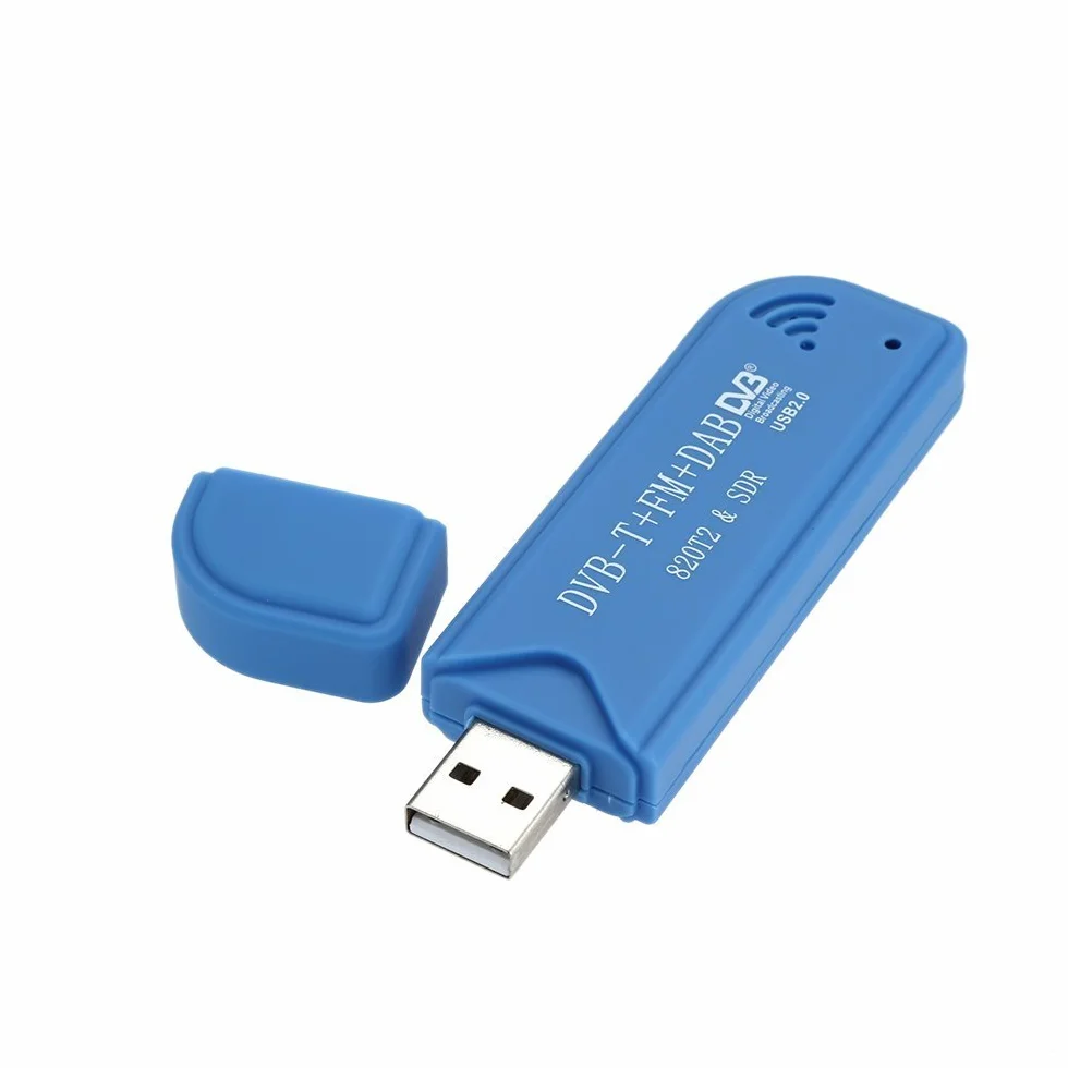 DollaTek Mini przenośny cyfrowy DVB-T+ DAB+ FM RTL2832U R820T2 SDR Tuner USB 2.0