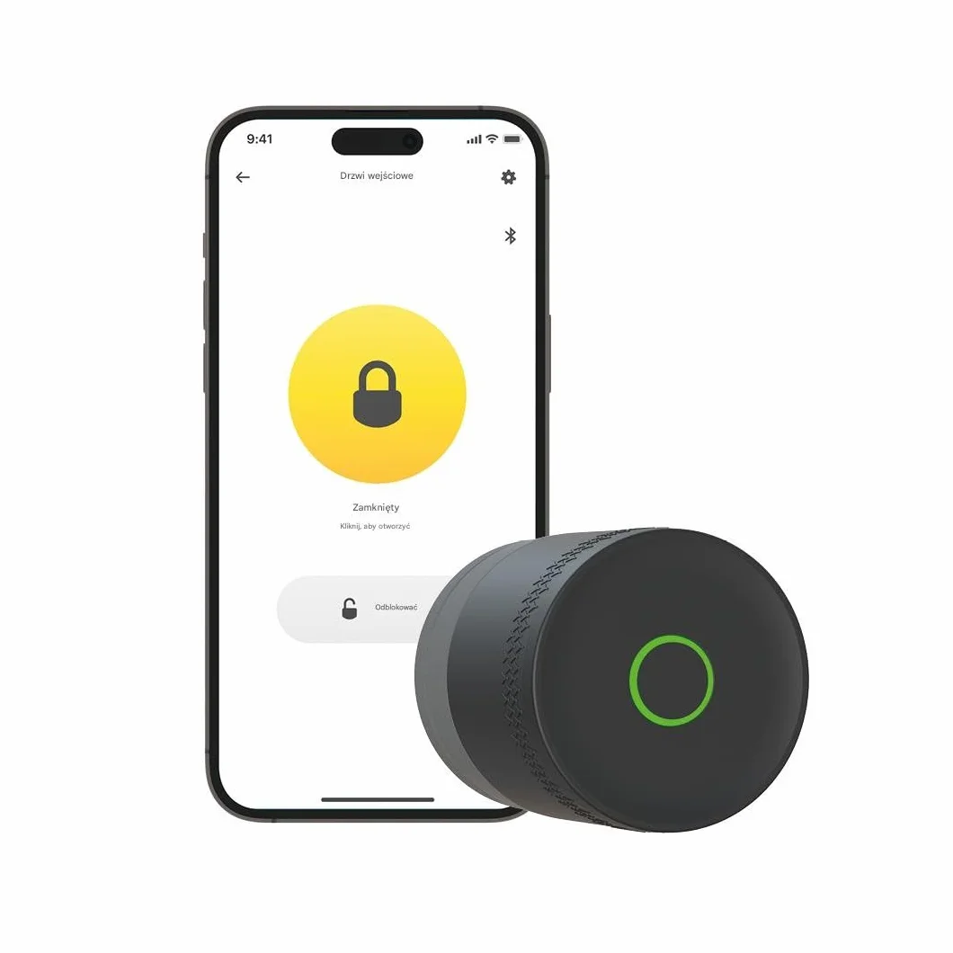 Yale - Linus Smart Lock L2 Lite - Czarny - 05/109100/MB - Dostęp bez klucza - Łatwa instalacja - Zgodny z Matter | Klucze cyfrowe - Aktywność w czasie rzeczywistym - Aplikacja Yale Home