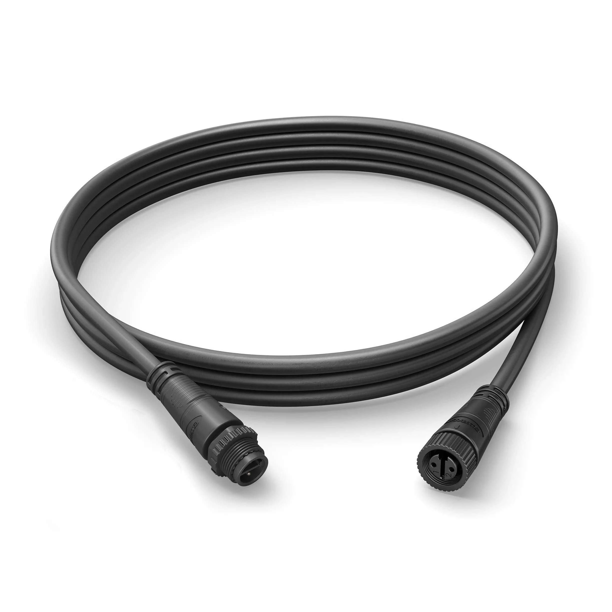 Philips Hue Zewnętrzny kabel przedłużający 2,5 m do lamp zewnętrznych Low Volt czarny