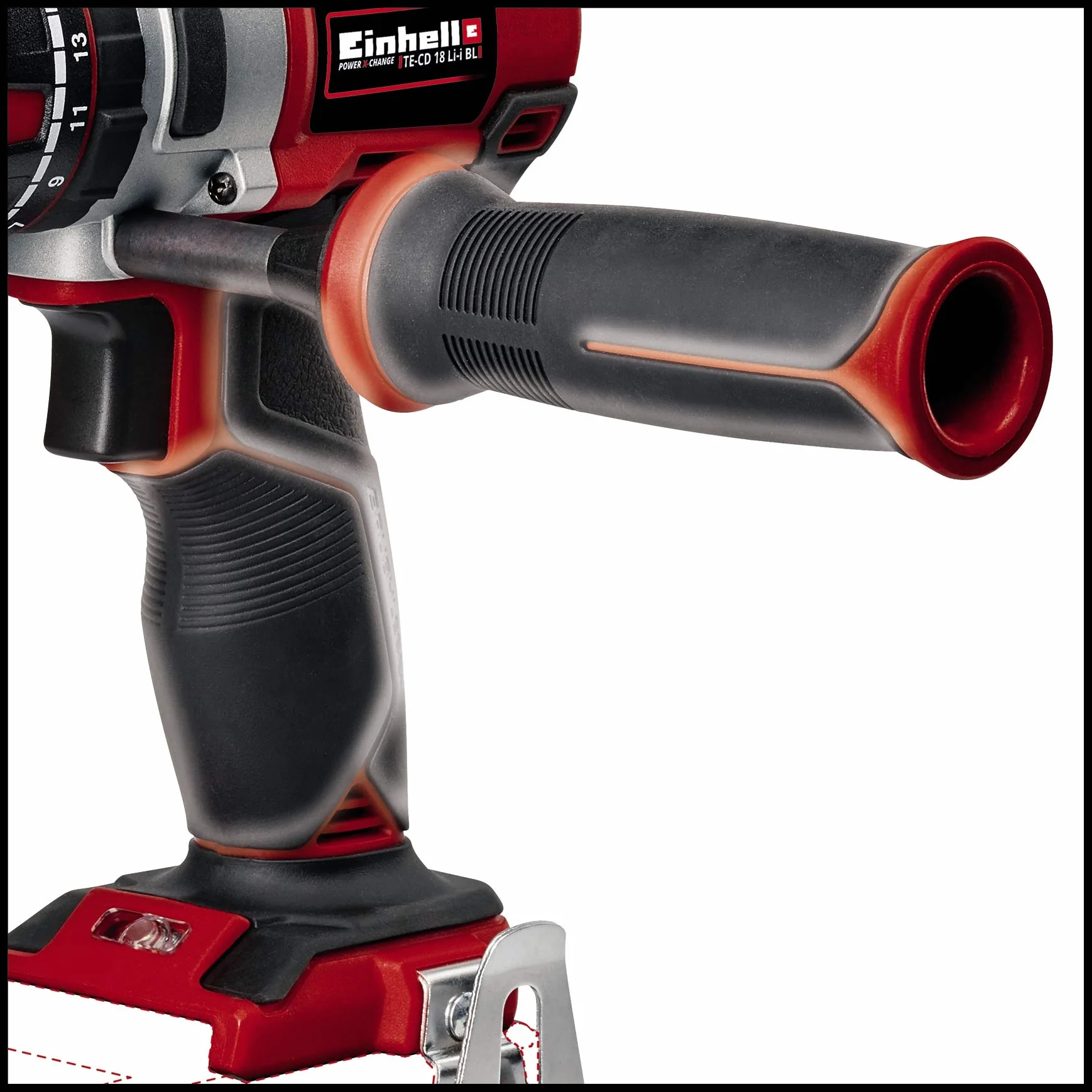 Einhell Tp-Cd 18 Li-I Brushless - Solo Wkrętarka, Czarny/Czerwony, 18 VV & Einhell Pxc Starter Kit Akumulator, Czarny, ‎10 x 15 x 11,3 cm; 820 g
