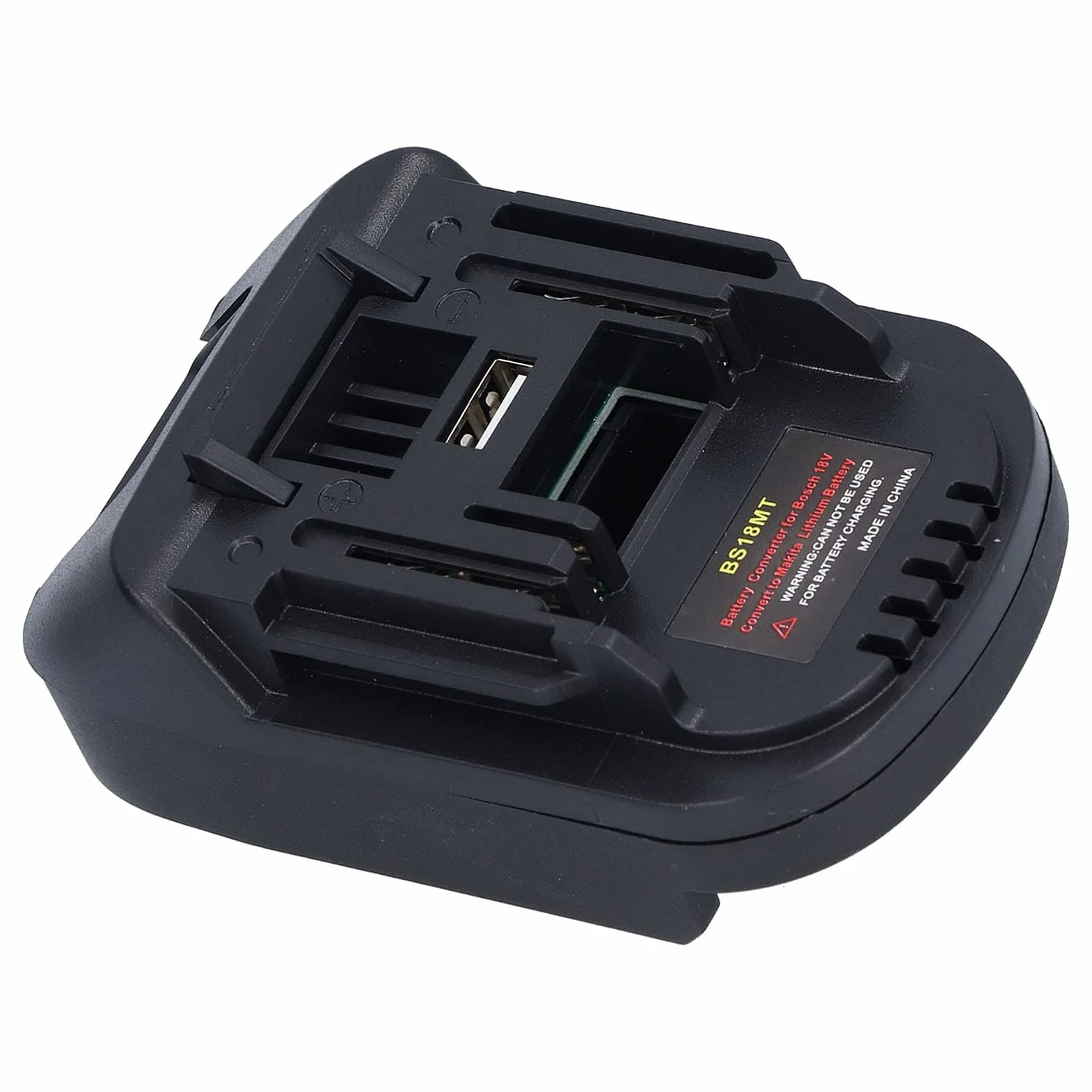 Adapter Akumulatora BS18MT Konwersja do Bosch 18 V na Elektronarzędzie z ładowaniem USB 5 V 2.1A