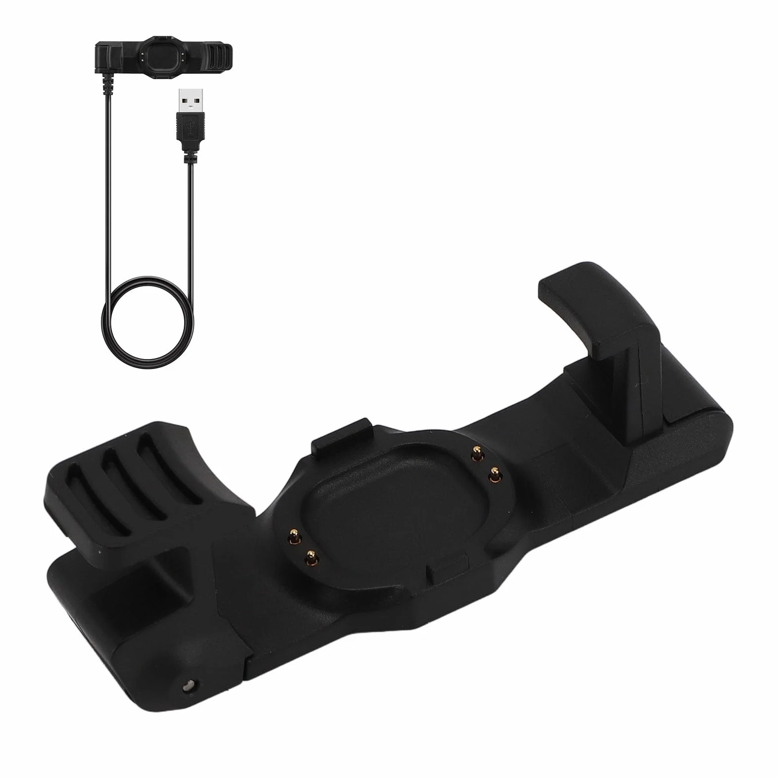 Stacja ładująca do Urządzenia Forerunner 225 GPS Running, z Kablem ładującym USB o Długości 3,3 Stopy, Akcesoria do Smartwatcha, Klips do ładowania