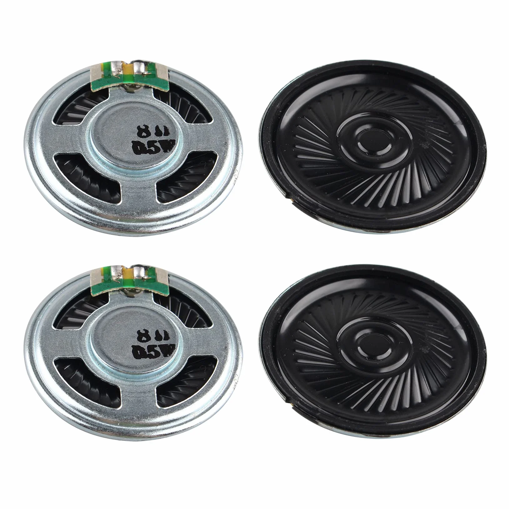 Jopto Głośnik Wewnętrzny Mini Magnes 40 mm 0,5 W 8 omów Zamiennik DVD EVD DIY