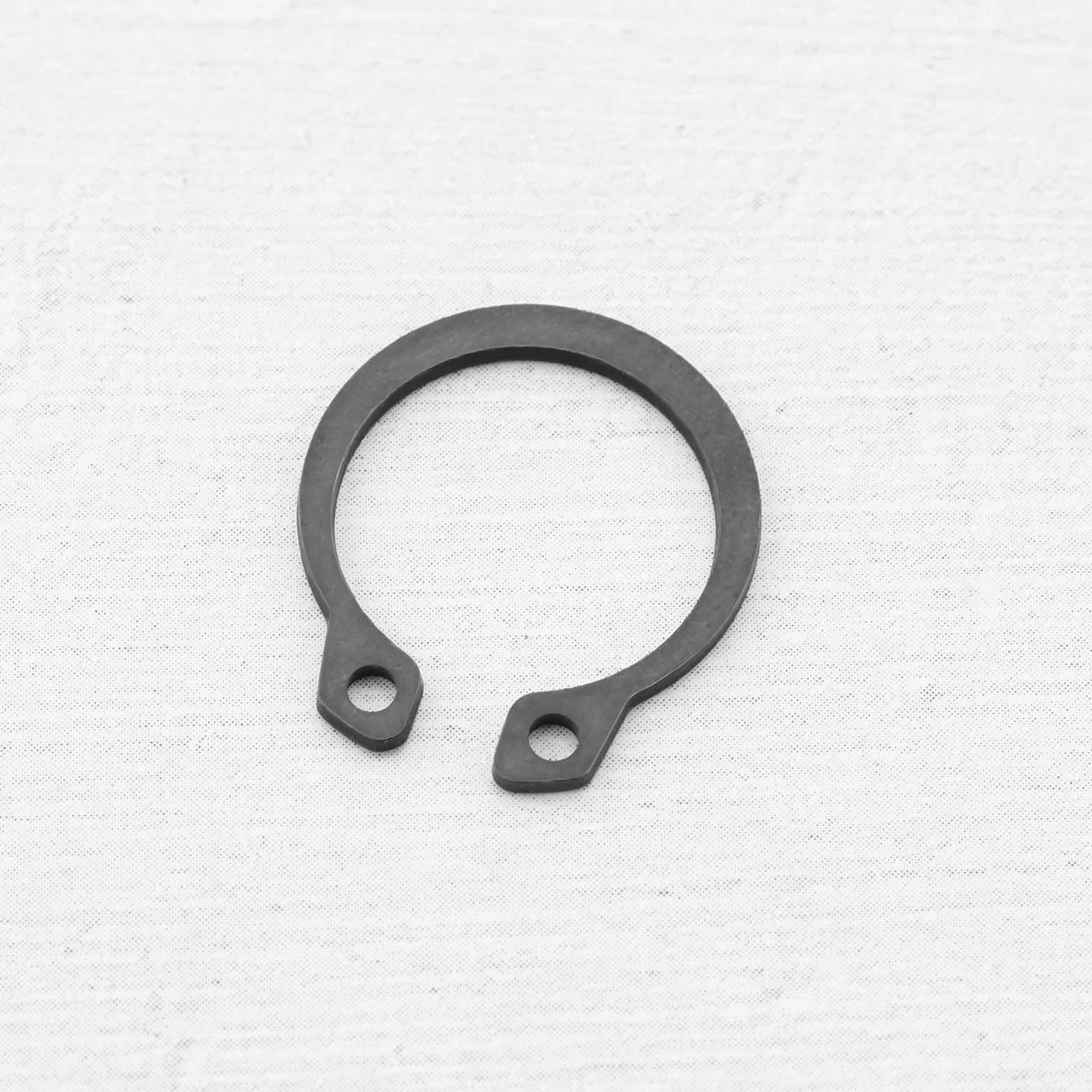 Zestaw naprawczy sprężyn klamek do drzwi, 2,5 cewka obrotowa, grubość 2 mm, średnica 27,5 mm, cewki 1 mm, pierścień zabezpieczający DIY, zestaw klamek do drzwi, czarna powłoka