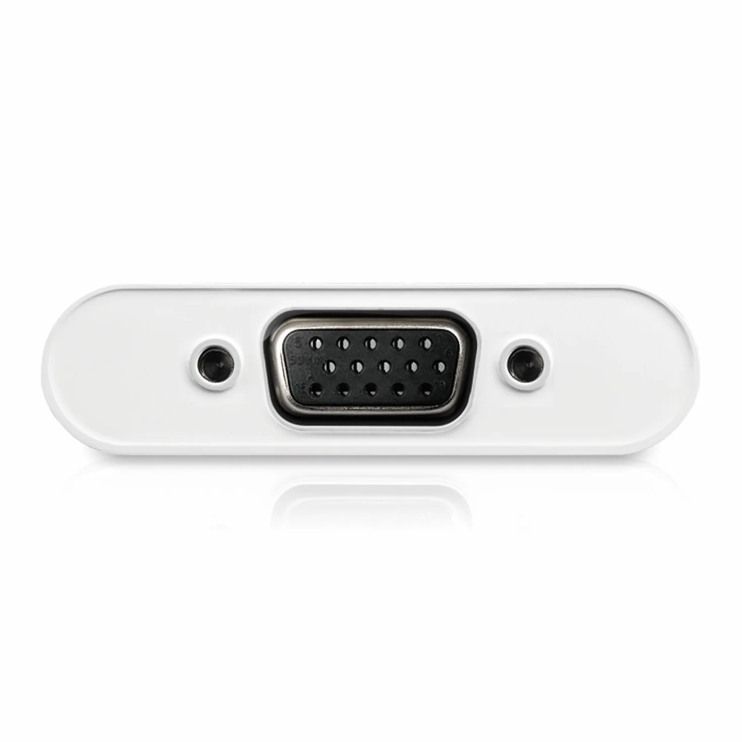 j5create Adapter wyświetlacza USB na VGA 1080p rozdzielczość HD do 2048 x 1152| port USB 3.1/3.0/2.0 | kompatybilny z systemami Windows 10, 8.1, 8,7 i Mac 10.8 do 10.13.3
