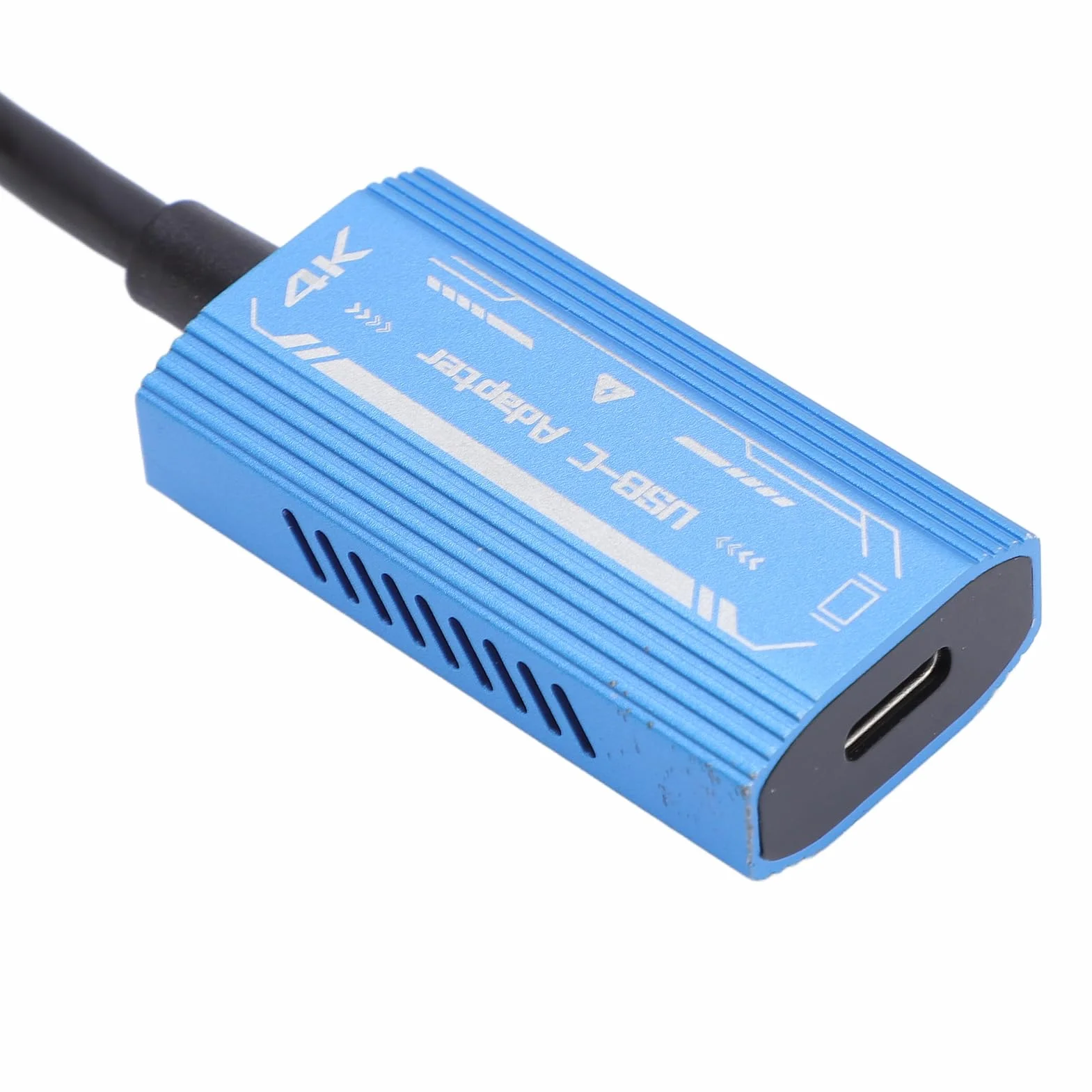 HDMI do Adaptera USB C 4K 60Hz PD 100W dla Okularów AR, Laptopa, Projektory USB C, Plug and Play Glaw Aluminium Dwukierunkowy Konwerter