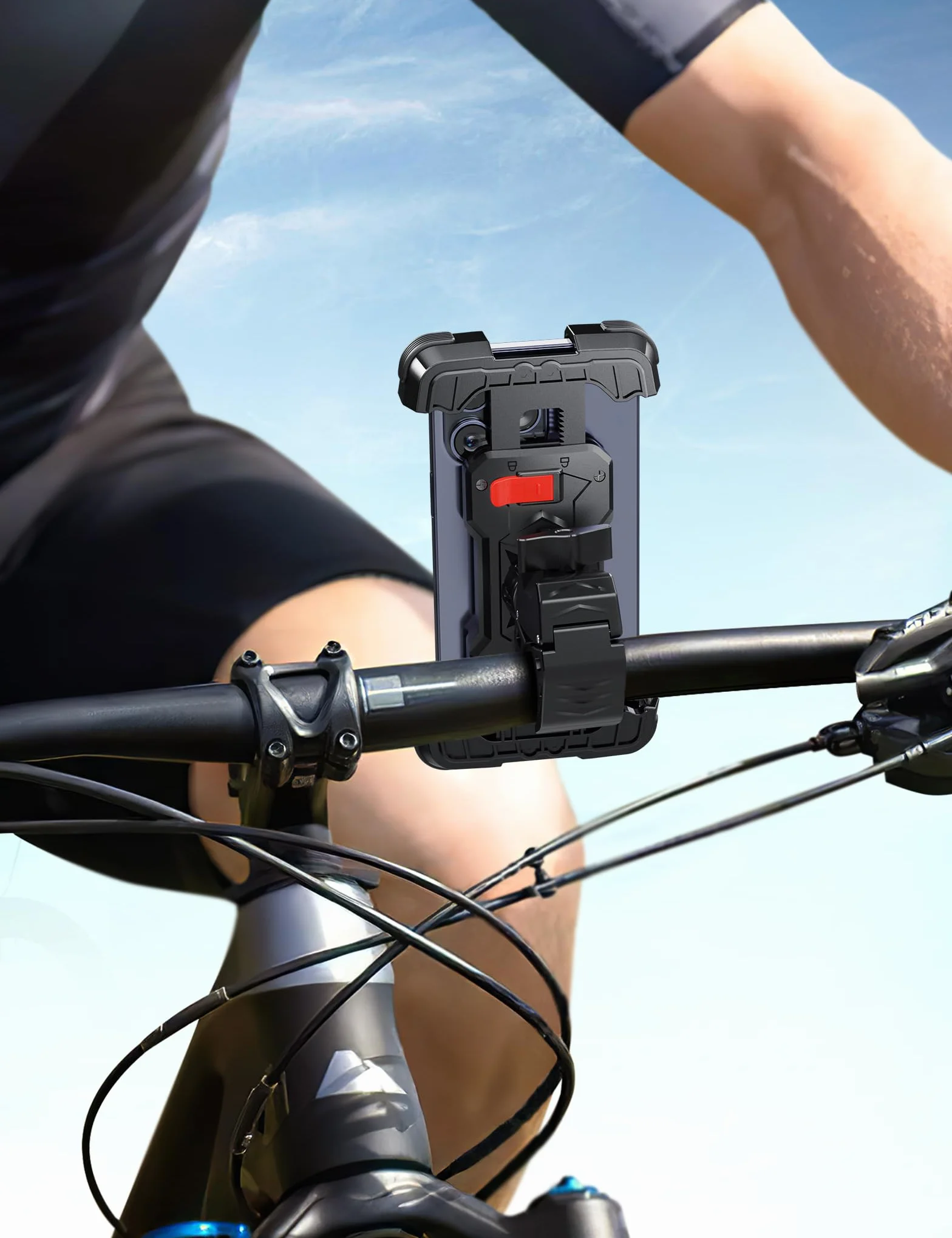 Uniwersalny Uchwyt do Telefonu na Rower 360° 4.7-7.2 Cala Smartfona