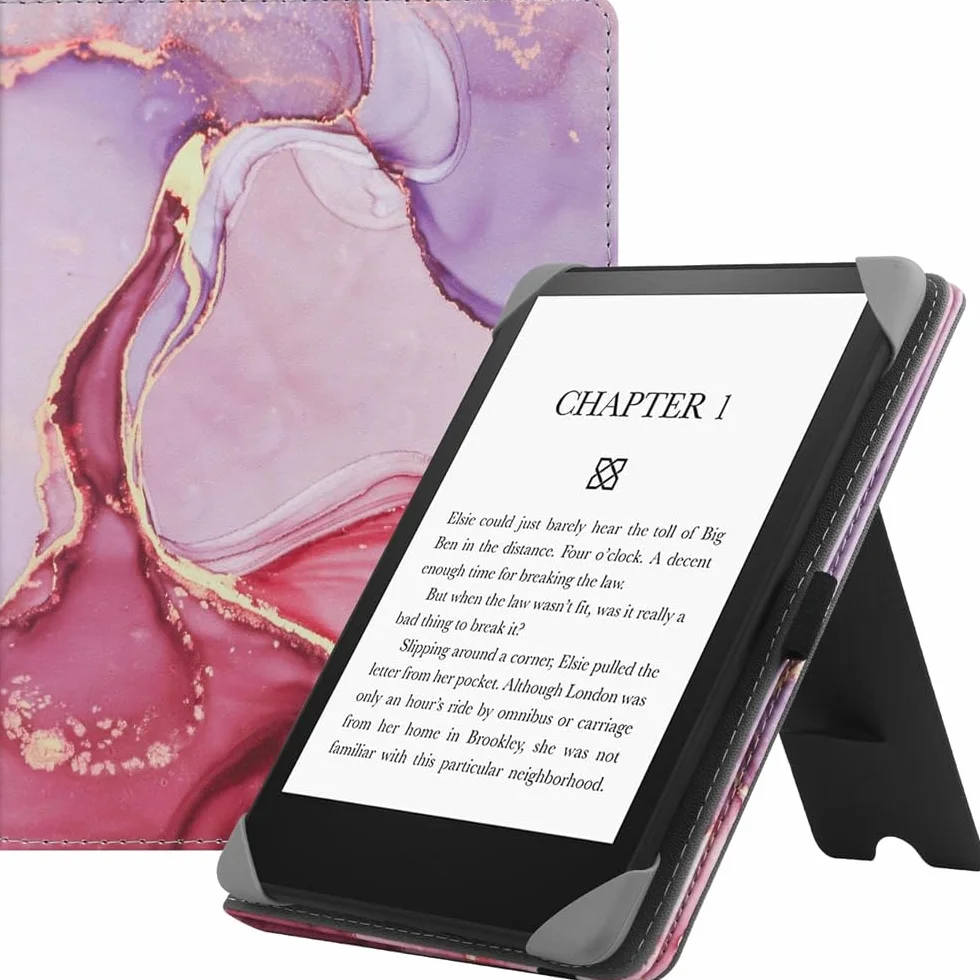 HGWALP Uniwersalne etui na czytniki e-booków 6″-7″ z paskiem na dłoń