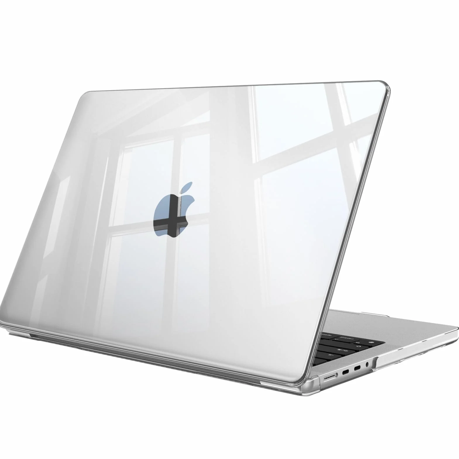 Fintie Etui ochronne kompatybilne z MacBook Pro 14 cali M5 M4 M3 M2 M1 Pro/Max (2026-2021) Przezroczyste