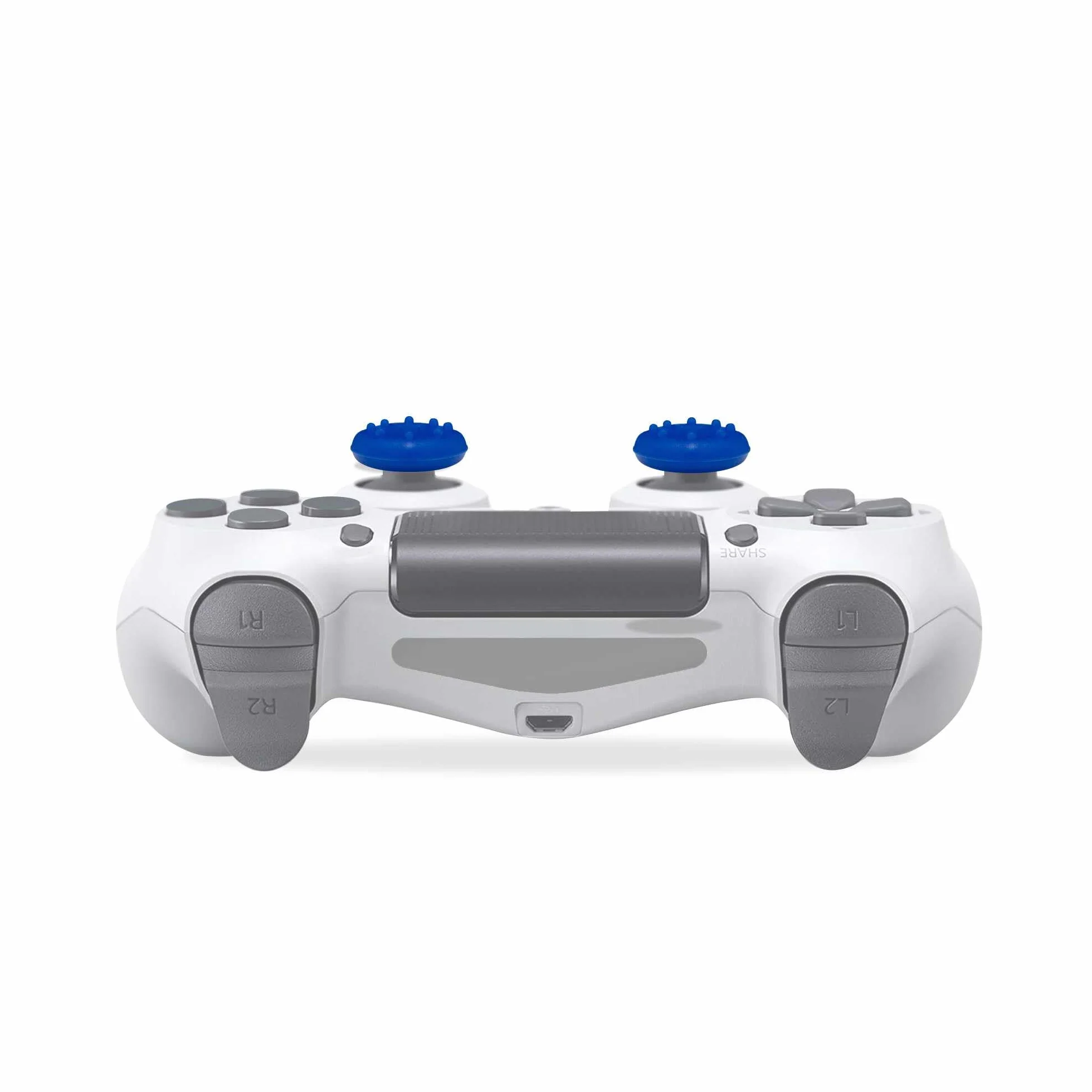 OcioDual 2x uchwyt do joysticka PS5/PS4/Xbox One L3 R3 gumki niebieskie akcesoria ochronne