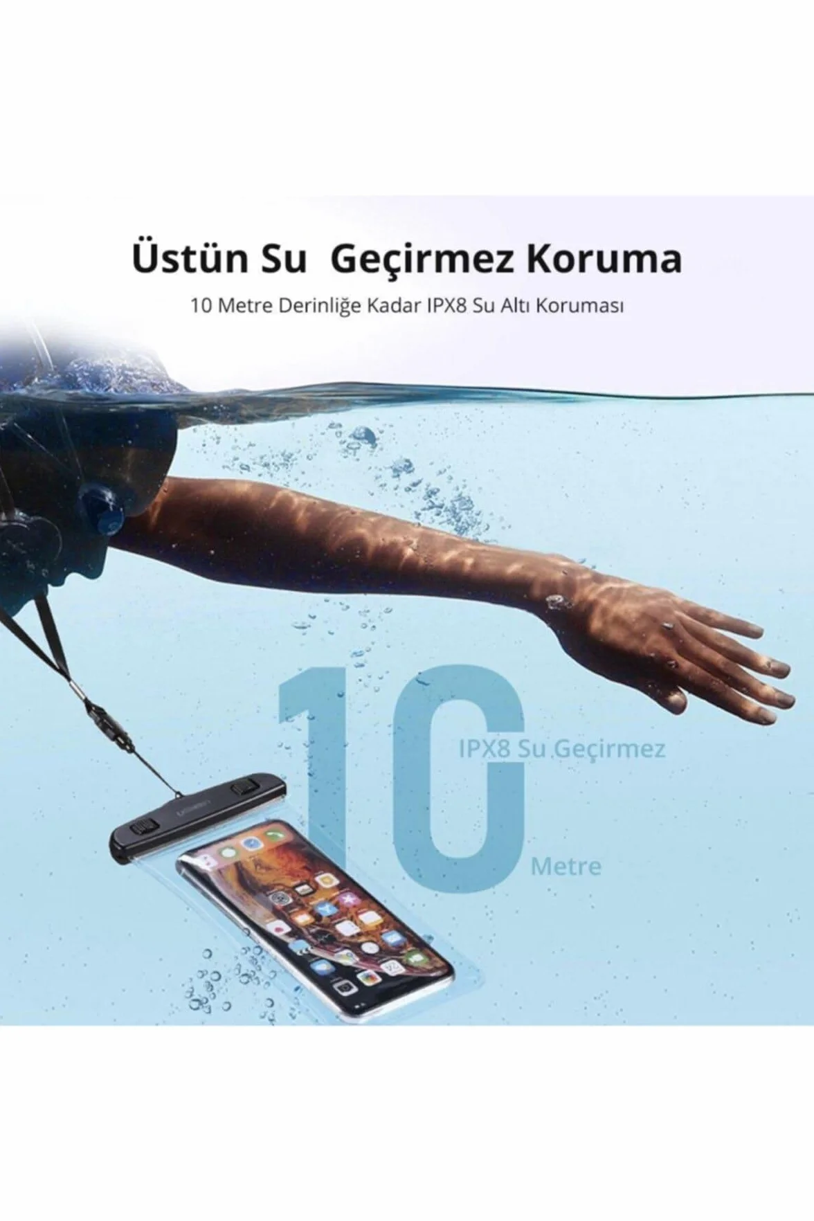 Ugreen Waterproof Case IPX8 Preto