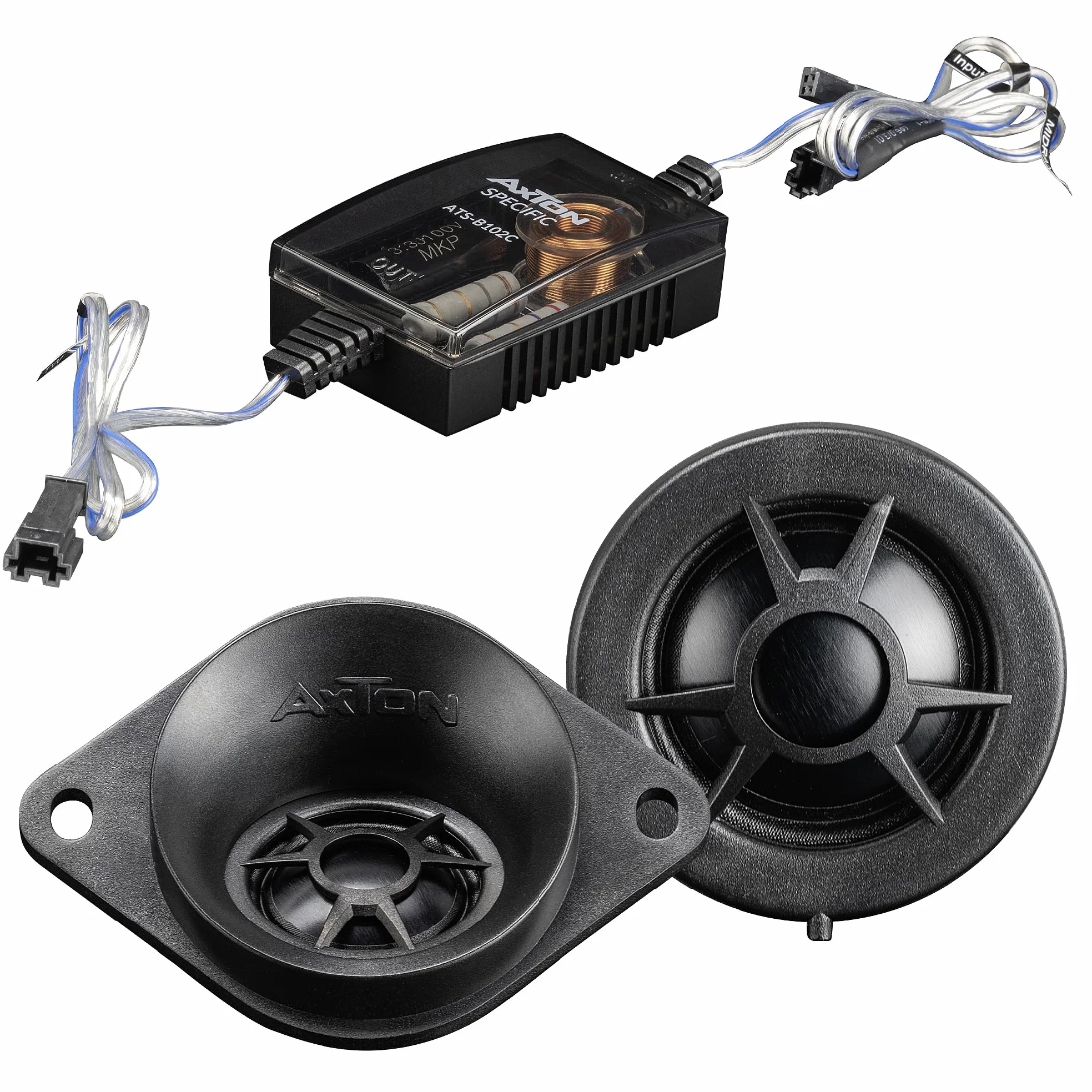 Axton ATS-B102C 2-Wege 10 cm Kompo Lautsprecher System dla BMW