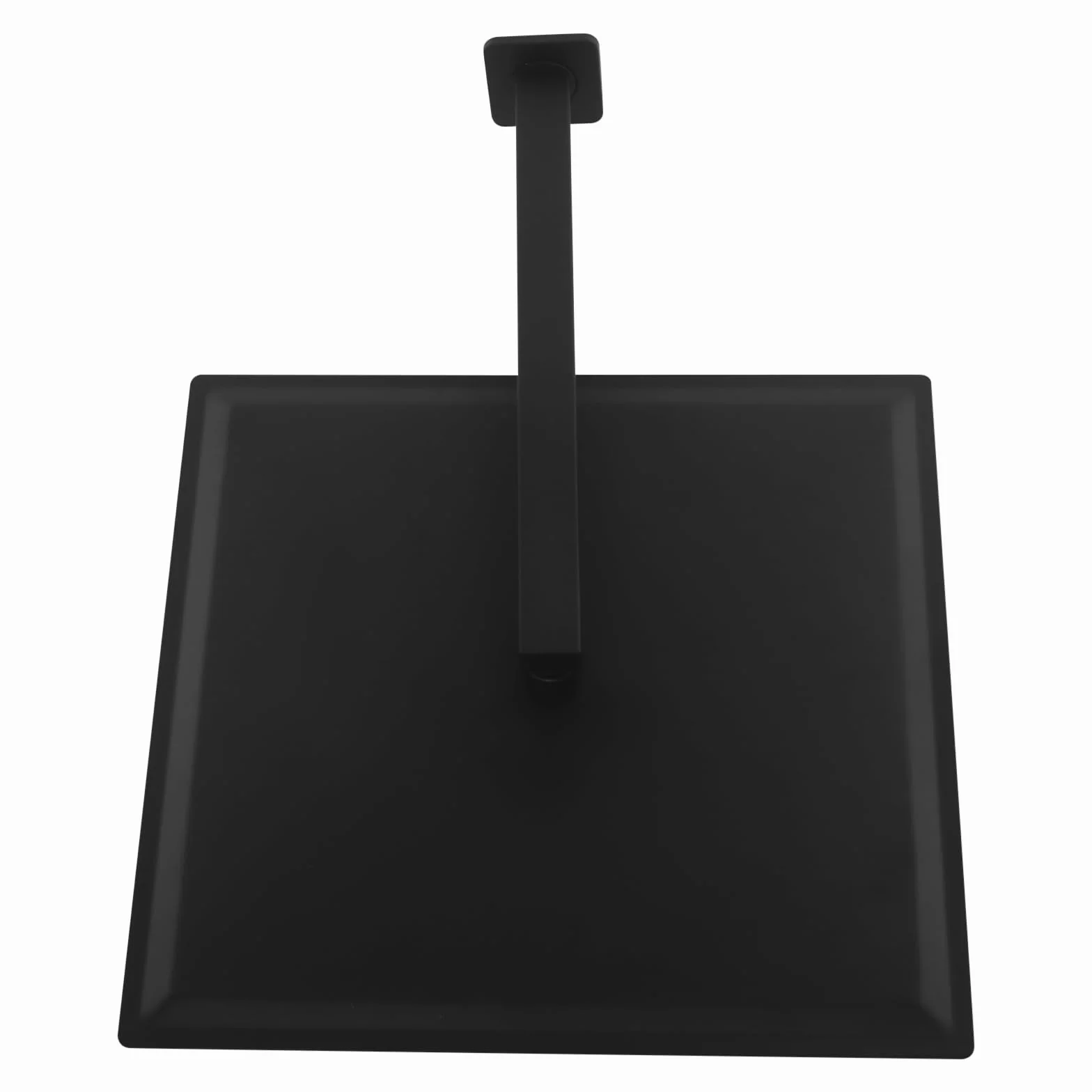 Podtynkowa armatura prysznicowa 13 x 29 cm rozmiar panelu sterowania (dł. x wys.) zestaw prysznicowy ze stali nierdzewnej zawór termostatyczny 39 cm uchwyt na głowę (czarny)