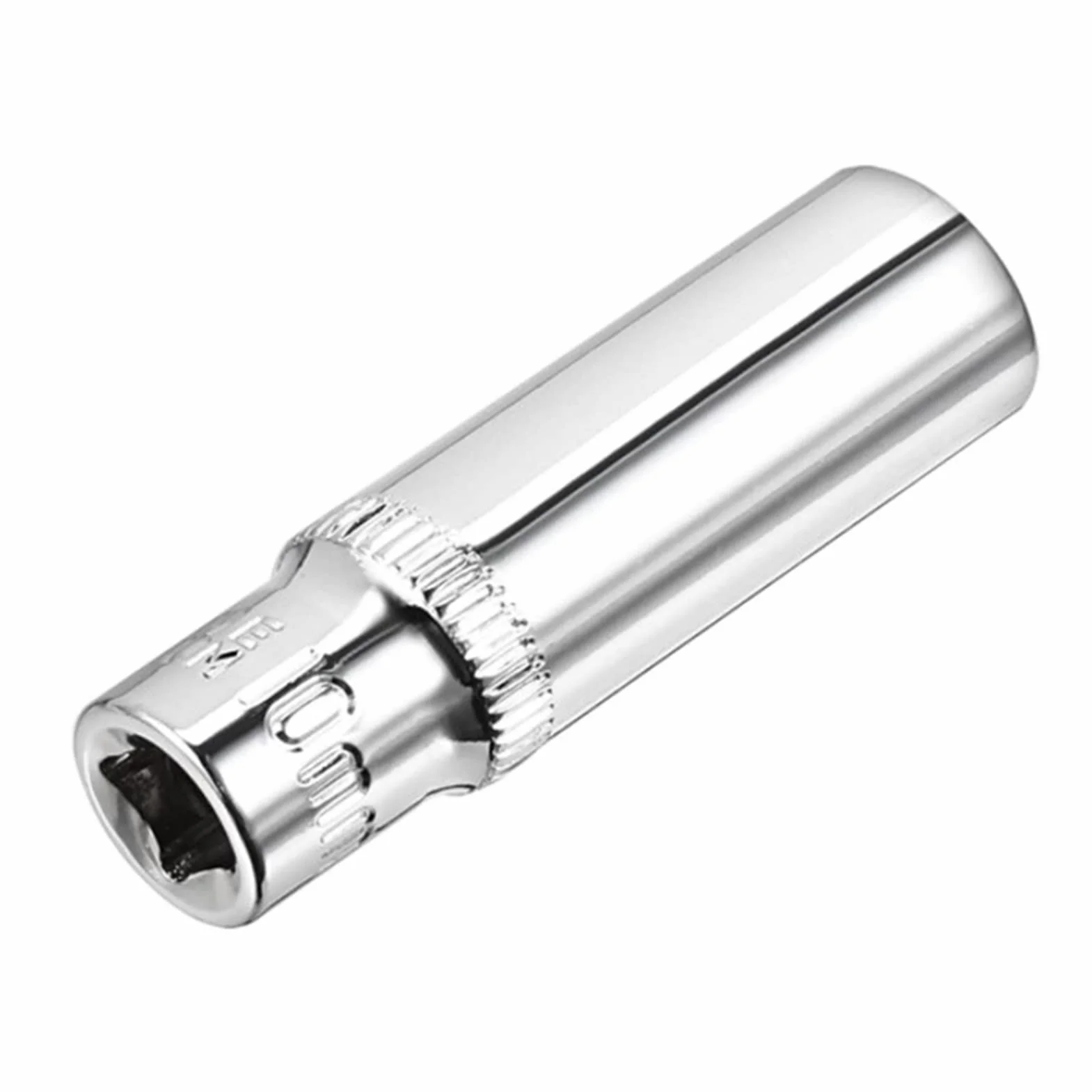 Zestaw 11 nasadek 1/4" z adapterem, nasadki długie 4-14 mm, głowice narzędziowe z kluczem dynamometrycznym i grzechotką, uchwyt wiertarski