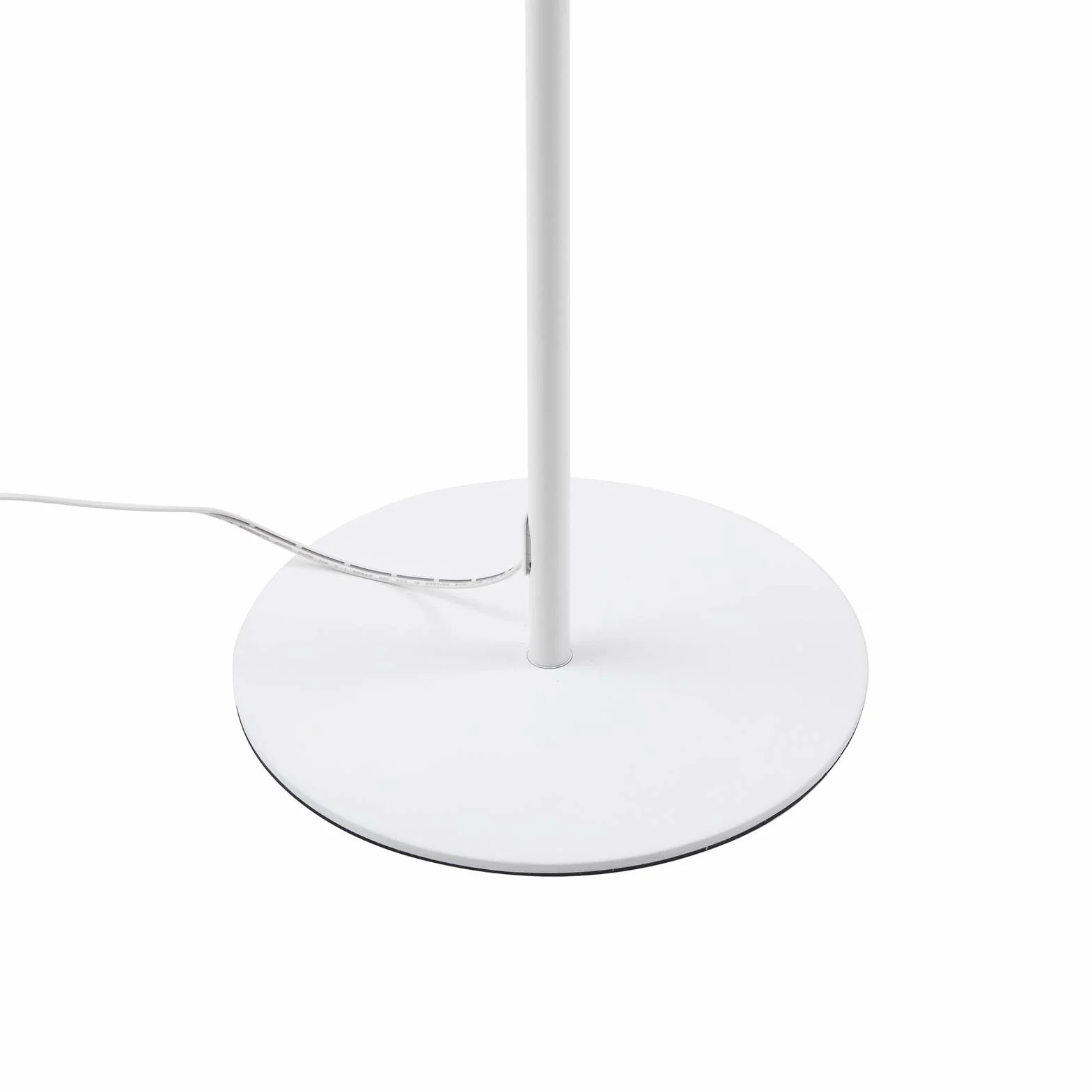 Lindby lampa podłogowa LED 'Maori' z możliwością ściemniania, styl nowoczesny, m. in. do biura, kolor biały, opal, metal
