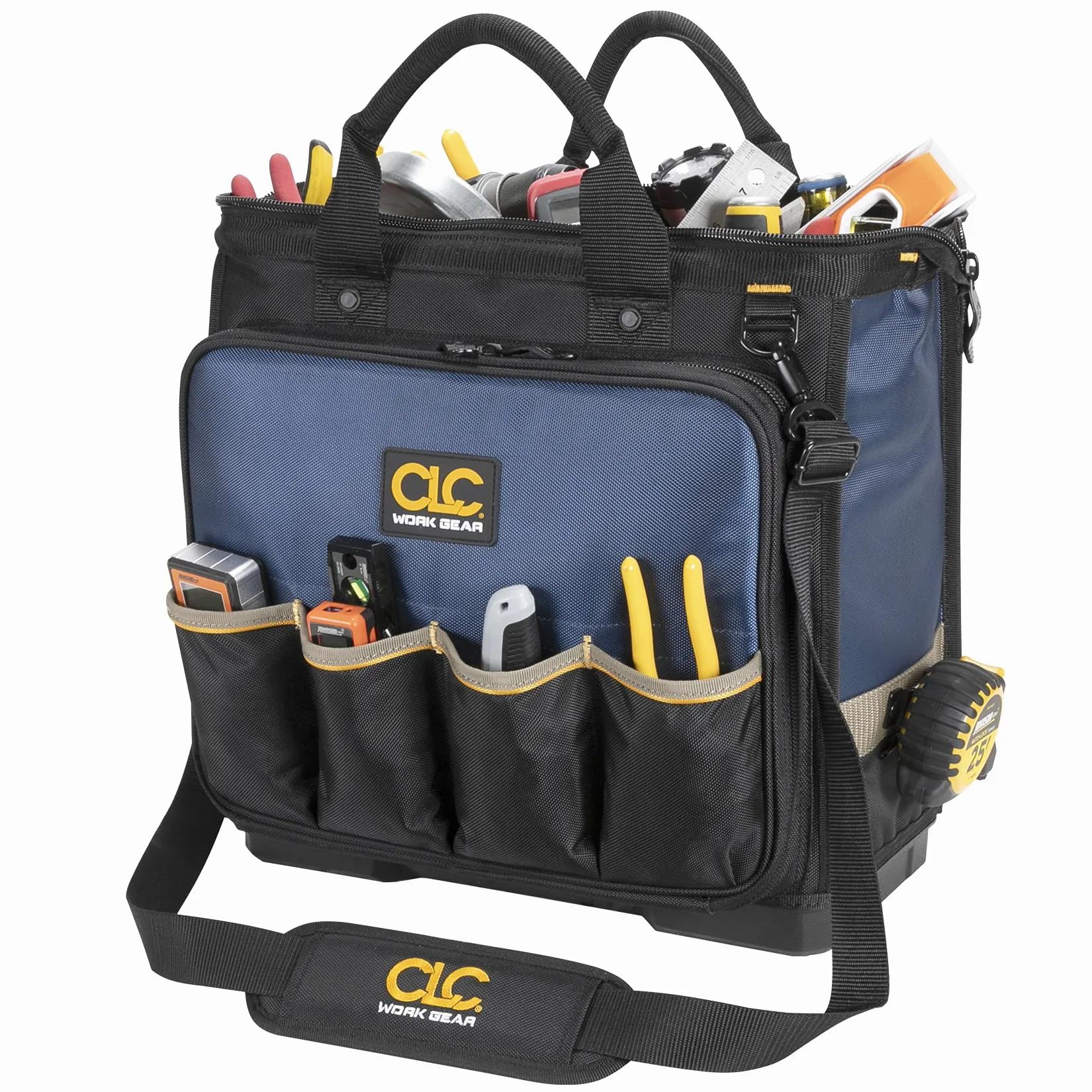 CLC Custom Leathercraft PB1543 43 formowana podstawa wielokomorowa torba na narzędzia techników