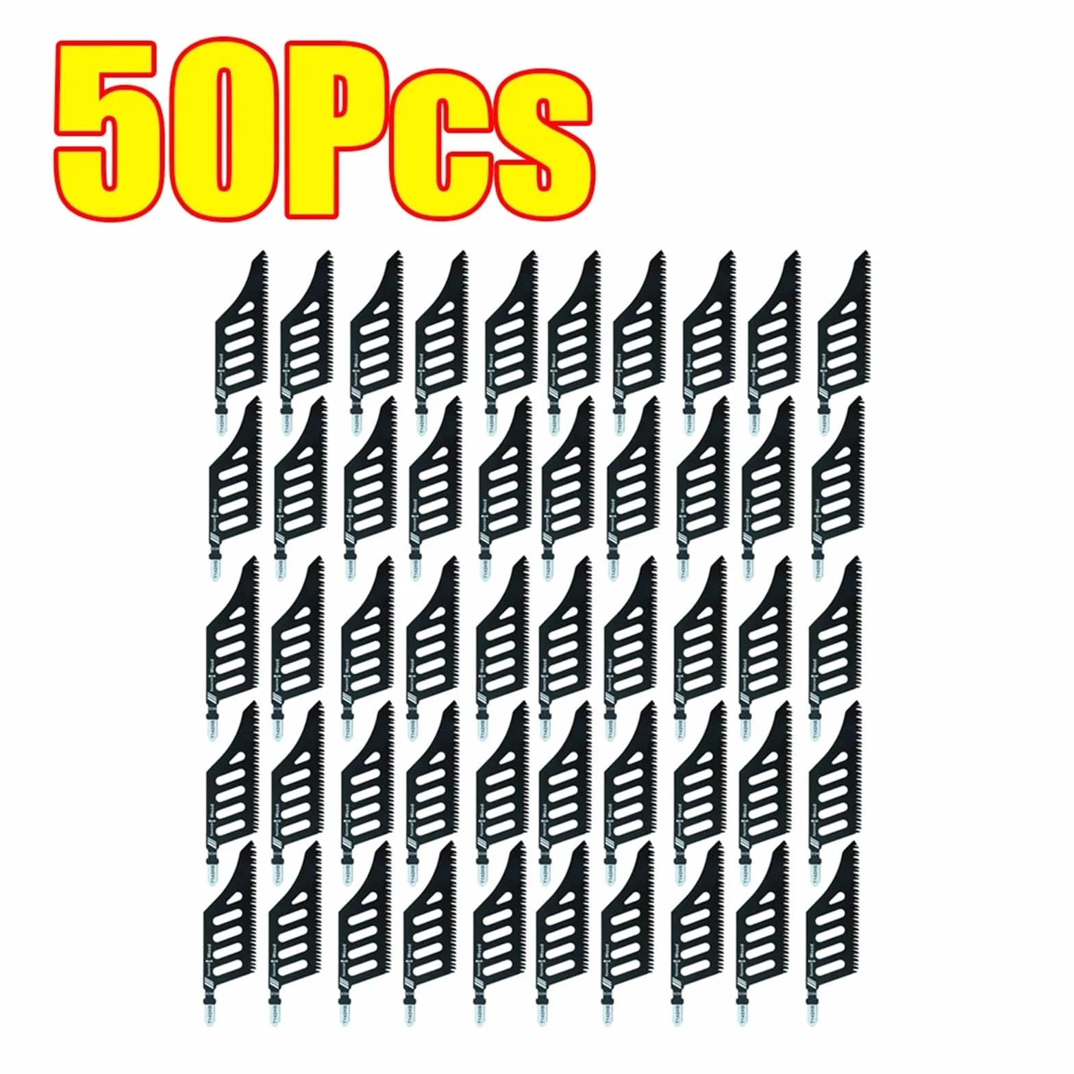 1-50 szt. T142HB Brzeszczot do wyrzynarki Precyzyjna piła do cięcia Nieregularna krzywa Przewijanie Wysokie narzędzie do cięcia drewna(50Pcs)