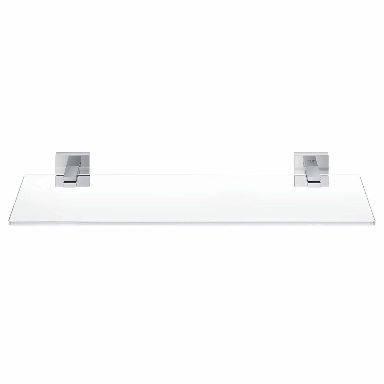 GROHE Start Cube QuickFix 41109000 półka łazienkowa, szkło, chromowane, do przyklejenia, 53 cm, chromowane (klej QuickGlue A2)