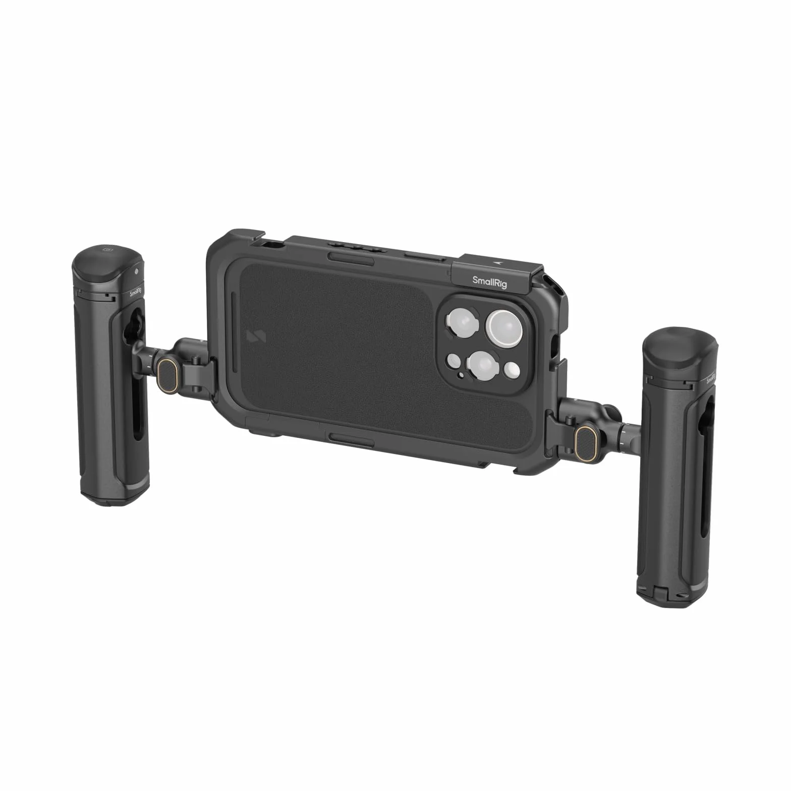 SMALLRIG Phone Video Cage Dual Handheld Kit do iPhone 16 Pro, Phone Rig z bezprzewodowym uchwytem bocznym Quick Release 5007