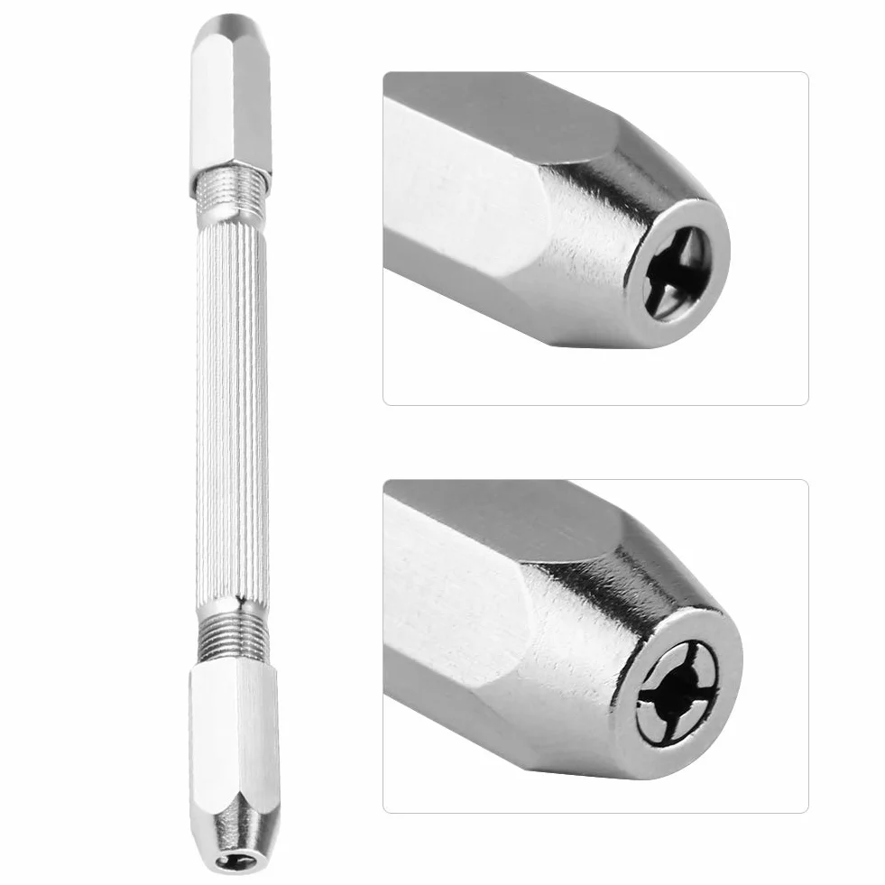 Pin Drill, Chuck Gimlet, Manual Gimlet Pin Vice Vice 0-3mm Linden do wiercenia w drewnie