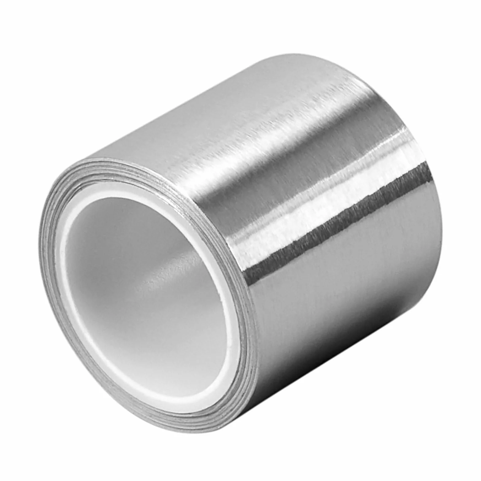 Wytrzymała taśma z folii aluminiowej do izolacji cieplnej, 1 szt | Długość 50 m, grubość 0,1 mm, silna przyczepność(10cm)