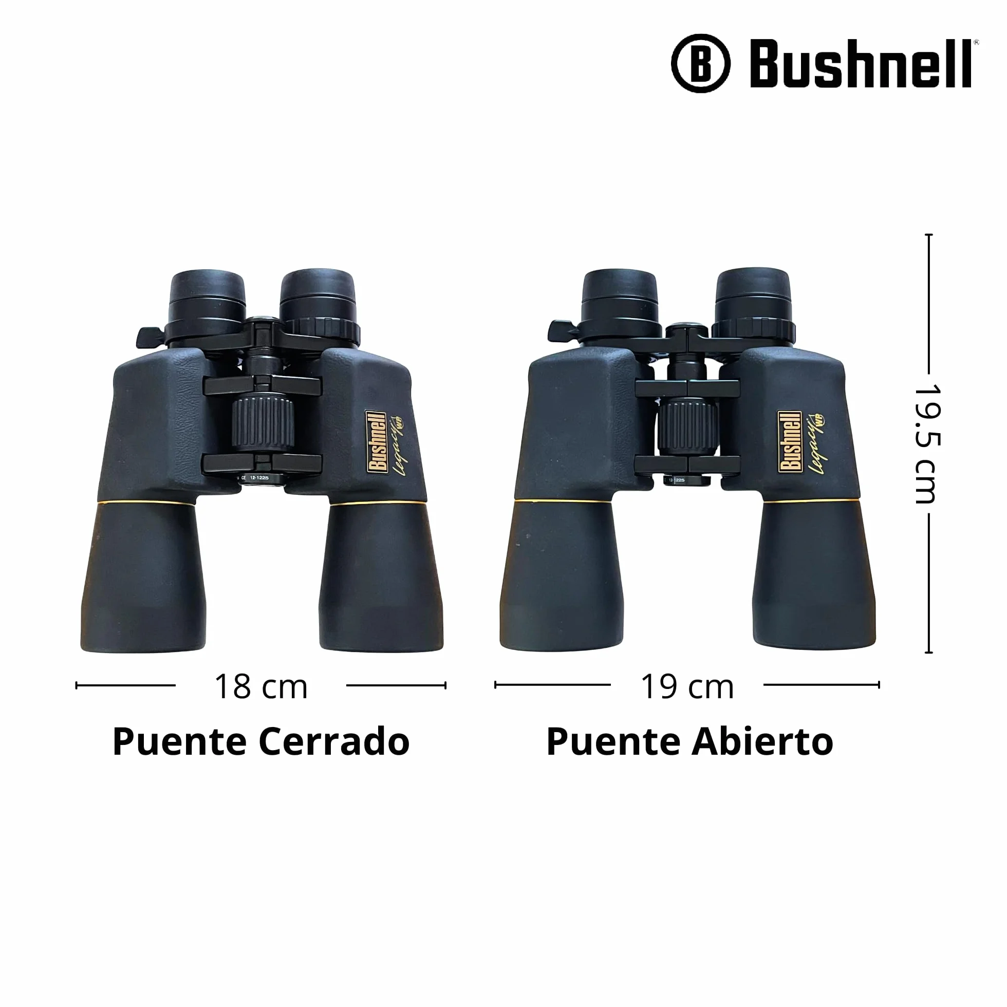 Bushnell Legacy 10-22x50 Lornetka Porroprisma Wodoodporny Czarny