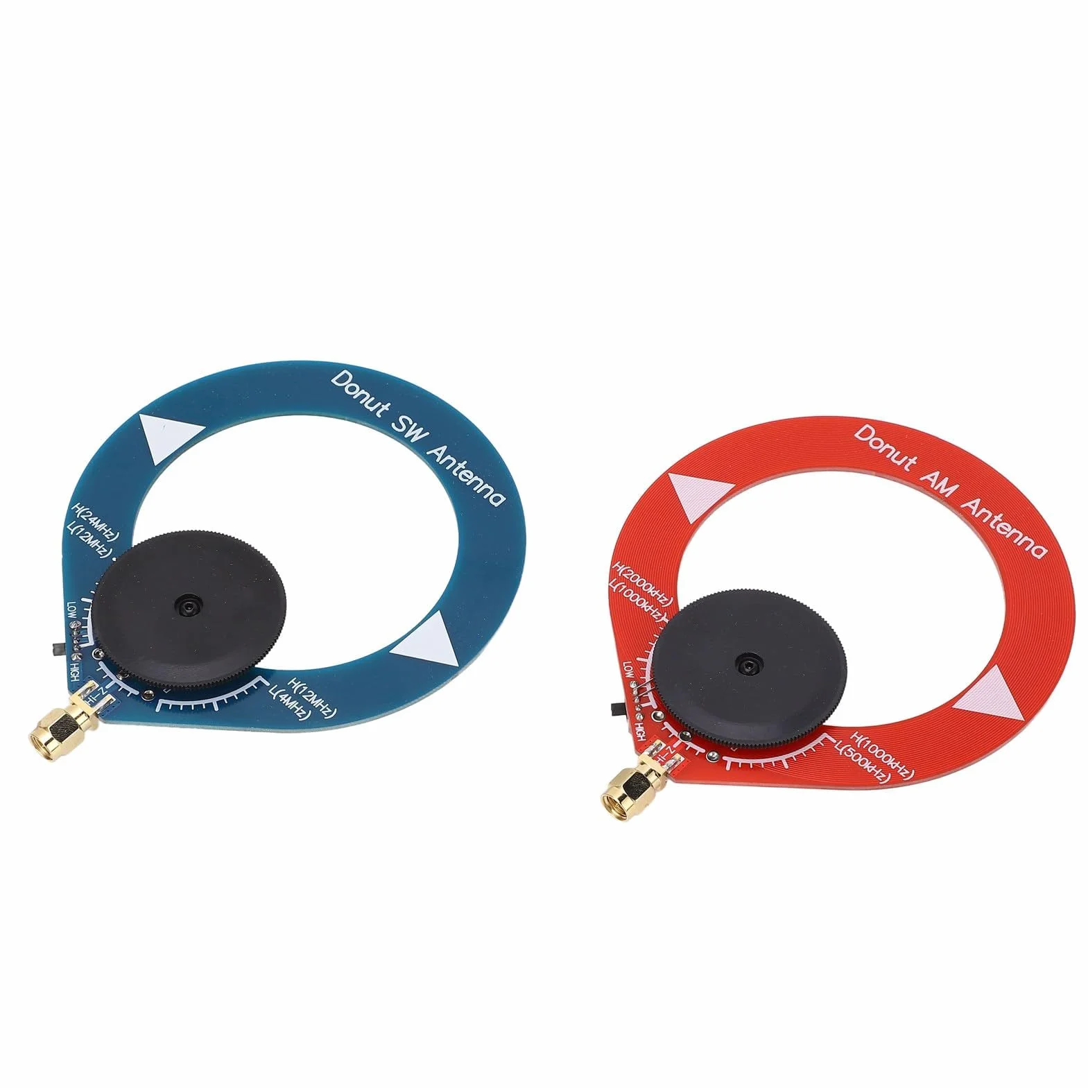 Portable Donut AM Antenna PCB Mini Loop Antenna for Shortwave Radio MW SW