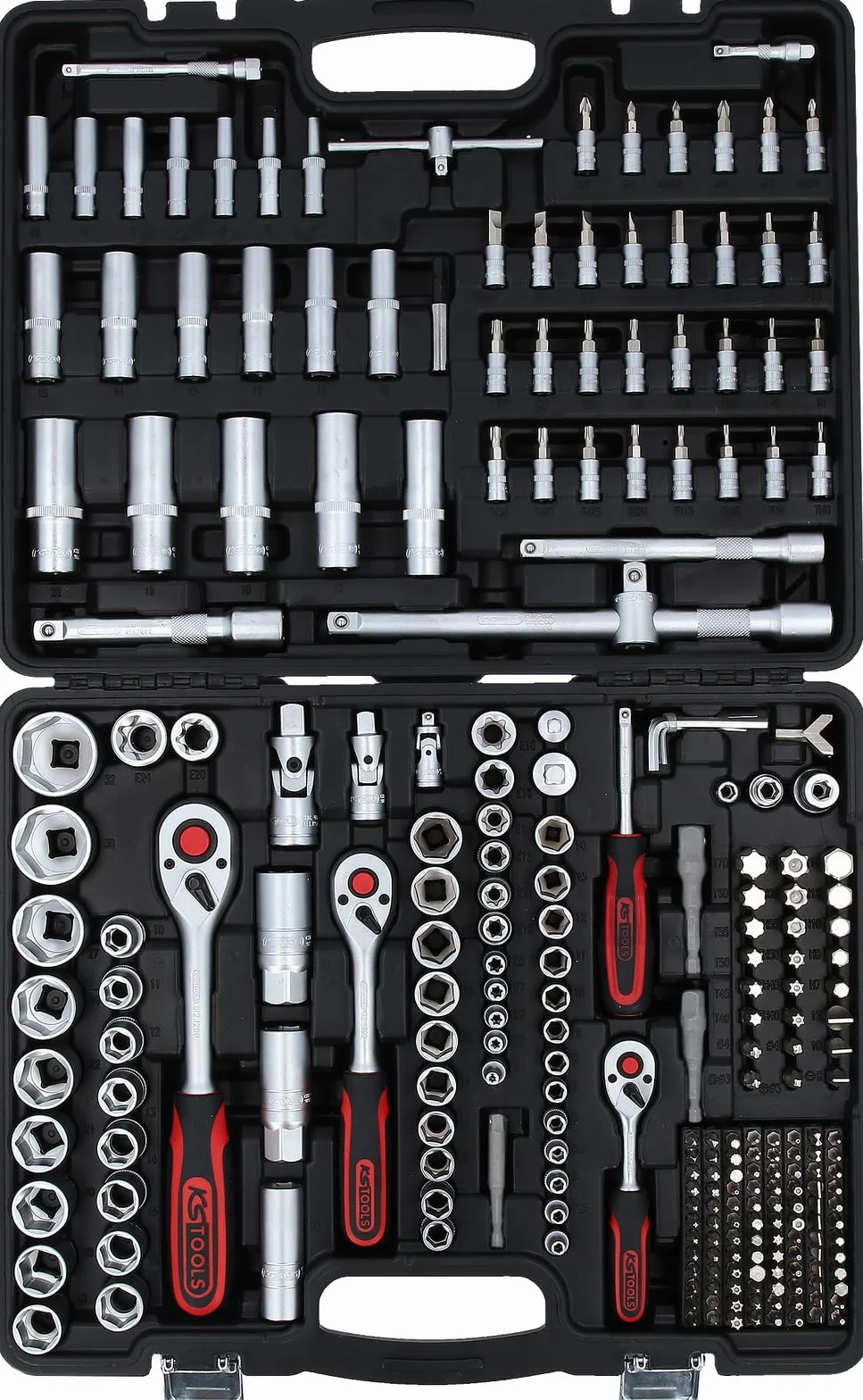 KS TOOLS Zestaw kluczy nasadowych magnetyczny 917.0255
