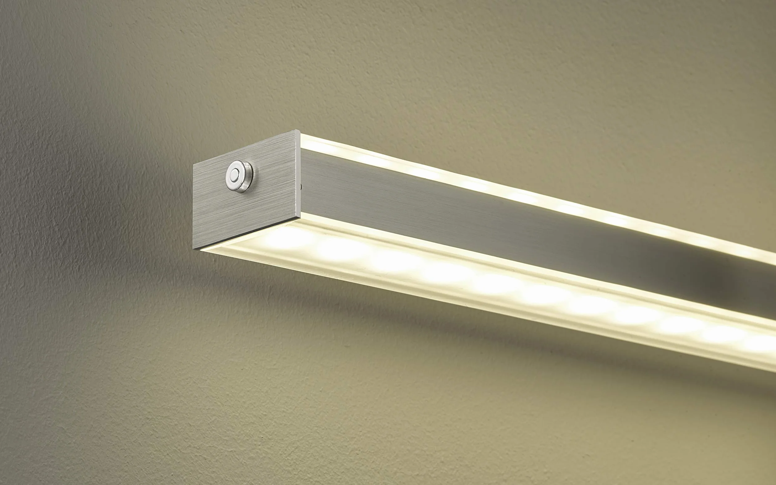 Fischer & Honsel Lampa wisząca 2 x LED 15 W nikiel matowy, ściemniana, biała