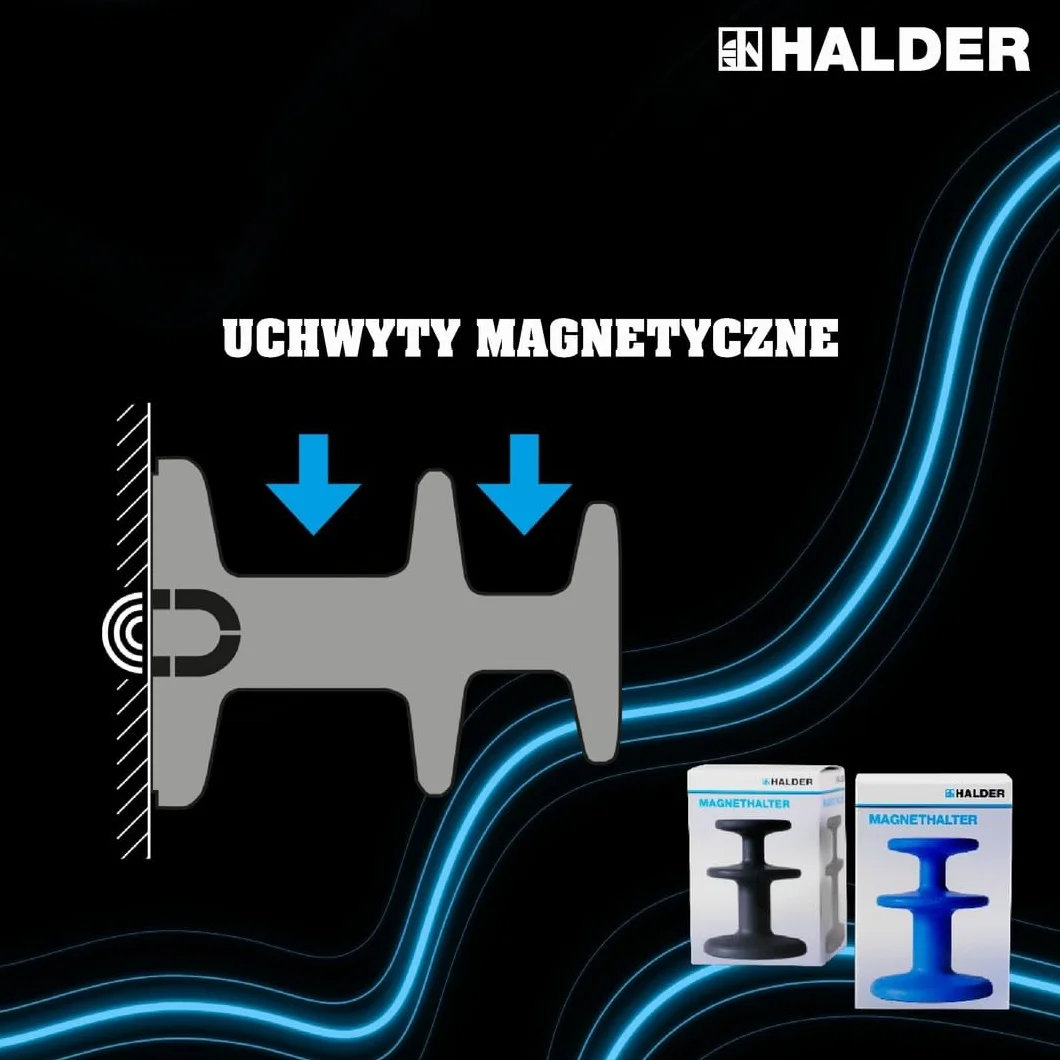 HALDER BLACKCRAFT 3379s004 Black Craft D60 plus uchwyt magnetyczny
