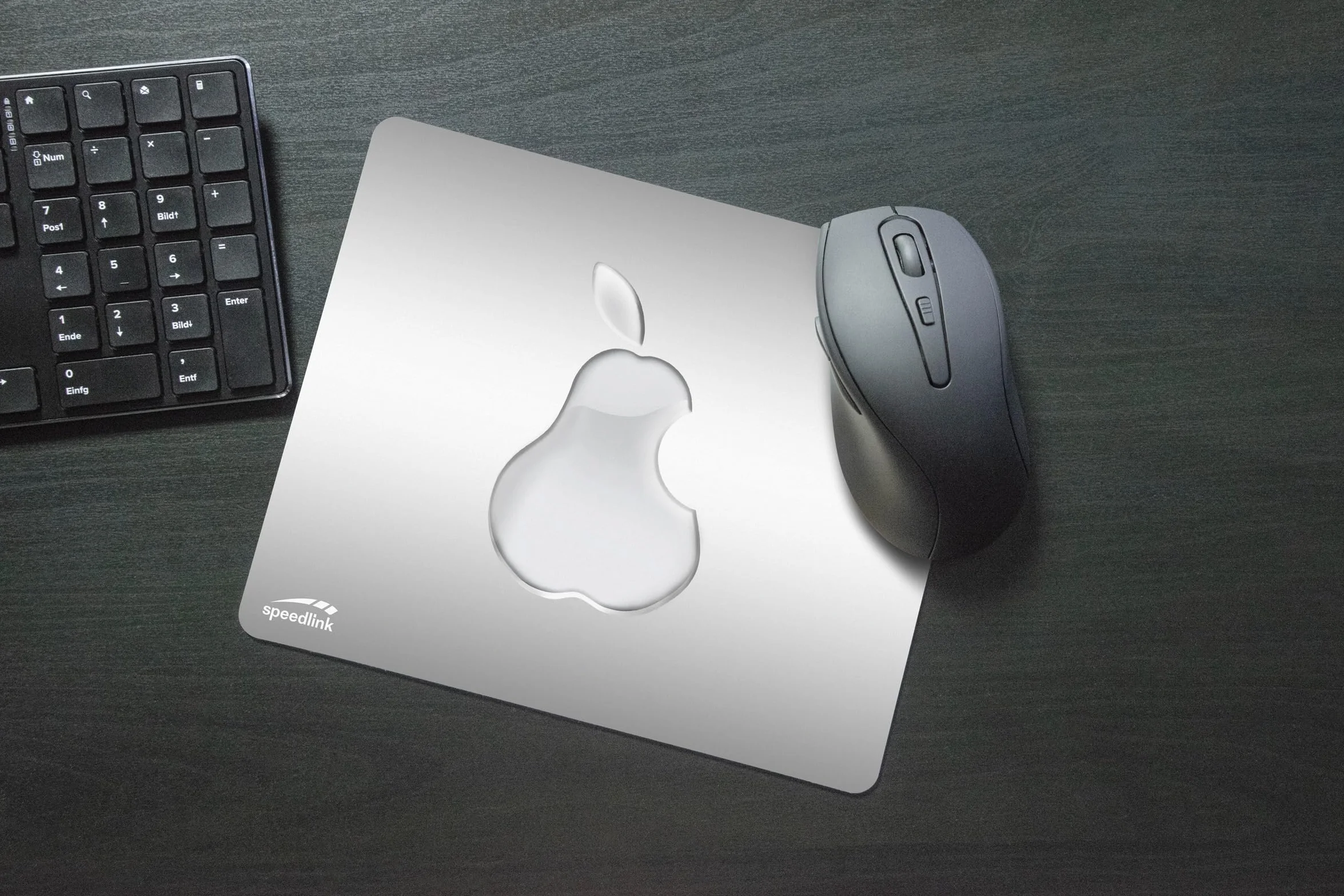 Speedlink SILK Mousepad podkładka pod mysz 23 x 19 x 0,2 cm antystatyczna tekstylna Pear Edition