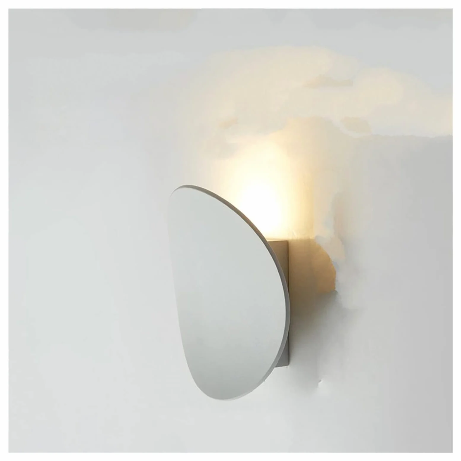 Aluminiowa lampa ścienna LED do salonu, oświetlenie dekoracyjne, oprawa schodowa na poddaszu, żyrandol