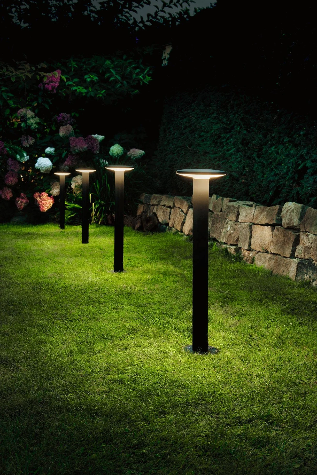 Paulmann 94312 opr. zewn. LED Plug & Shine słupkowa płyta w kompl.1x6,1 W ściemn. IP44 ochr. przed bryzgami wody antracyt ośw. ogrodu tw. szt. 3000 K