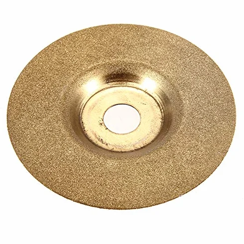 Betonowa tarcza szlifierska diamentowa, Diamentowa tarcza szlifierska 4-calowa do szlifierek kątowych, metalowa, trawiasta, 100x16 mm