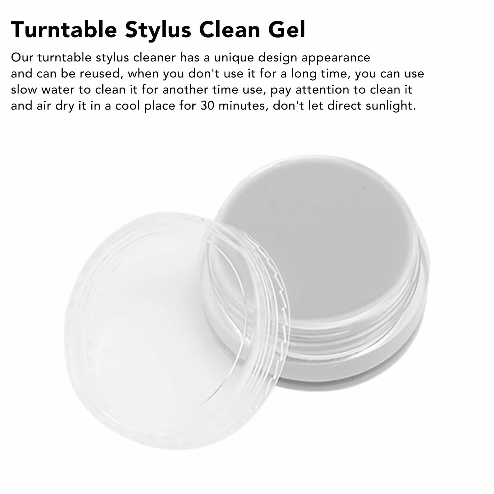 Zunate Stylus Clean Gel, niestatyczny środek czyszczący do igieł gramofonowych
