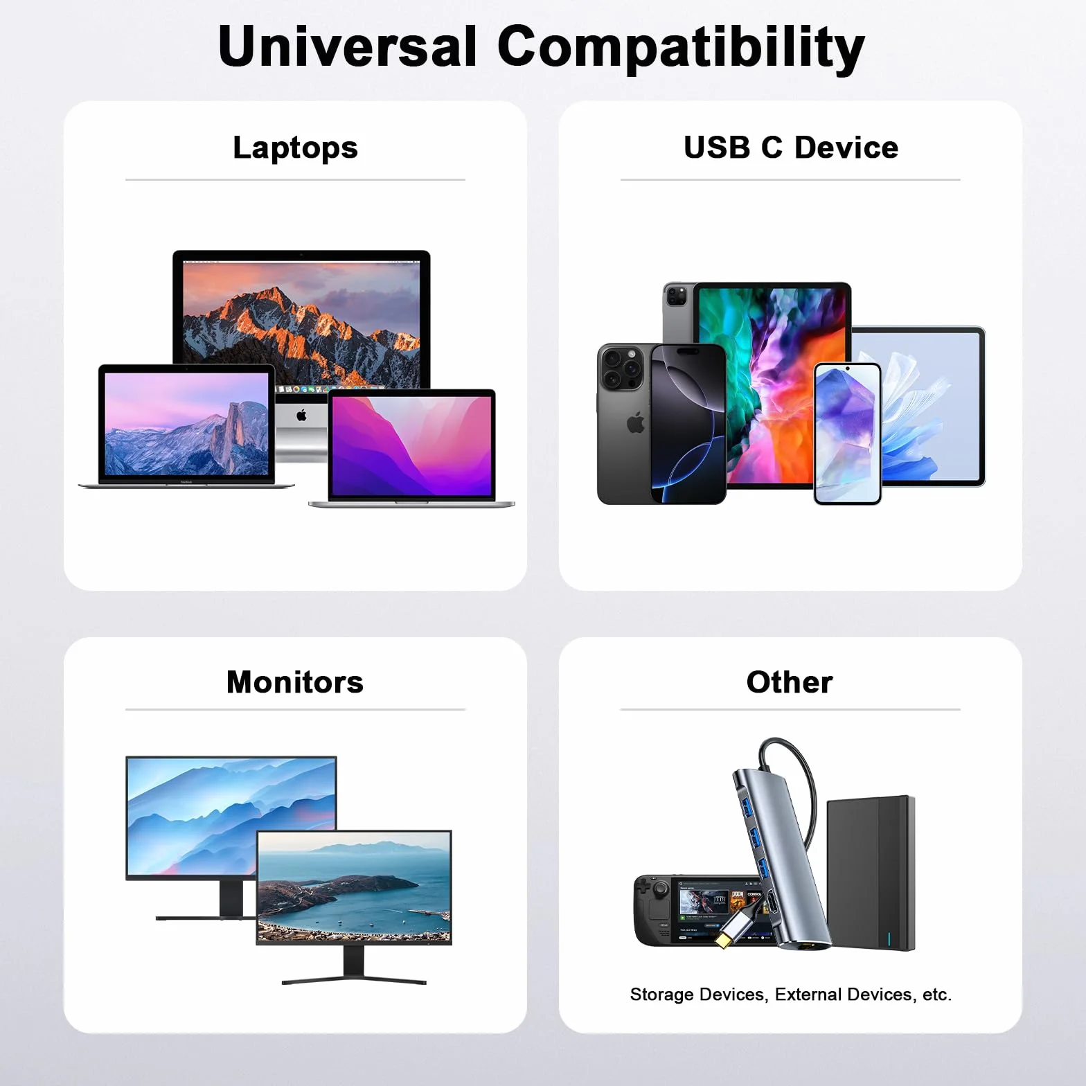 Adapter USB C 3.1 żeński na żeński, męski na męski do MacBooka Pro, tabletu, Samsung Galaxy