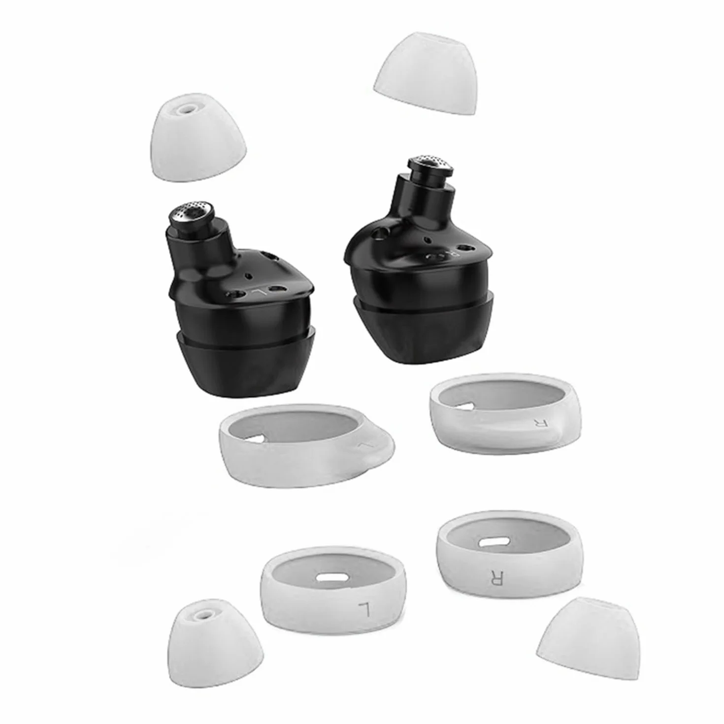 INF 4 pary wymiennych wkładek dousznych silikonowych do Samsung Galaxy Buds SM-R170