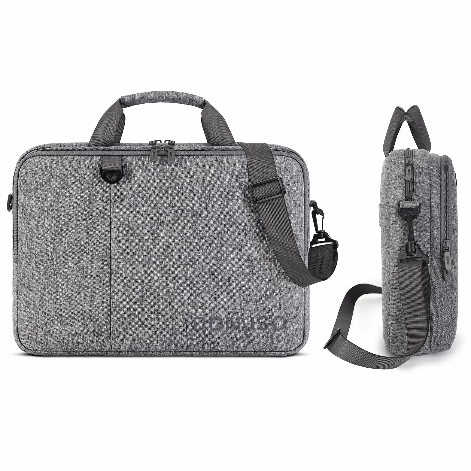 DOMISO Torba na laptopa 15,6" wodoszczelna, szara
