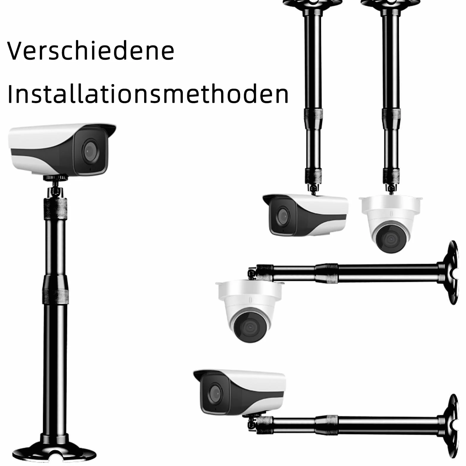 Uchwyt do projektora sufitowy ścienny uniwersalny 30-60 cm 5 kg