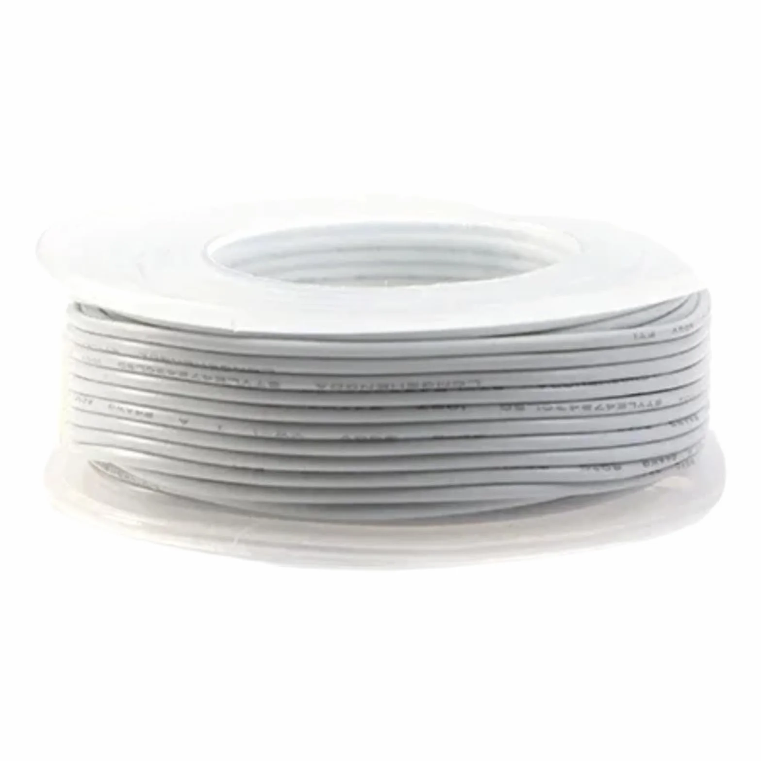 30/28/26/24/22/20/18/16AWG 600V izolowane kable miedziane z gumy silikonowej (biały, 1 rolka; 18AWG 4 m na rolkę)