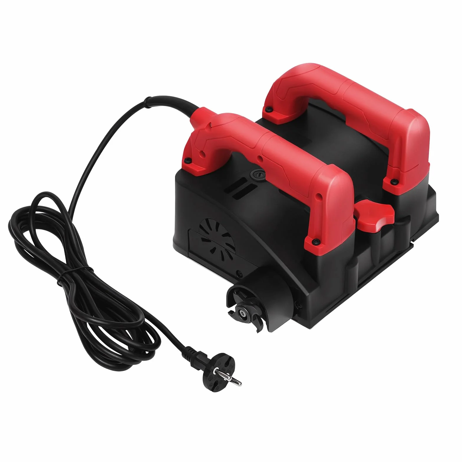 Frezarka do betonu 1200 W, elektryczna łopatka ścienna o szerokości 16 cm i głębokości strugania 1-4 mm, frezarka renowacyjna, szlifierka do betonu do renowacji ścian i usuwania tynku