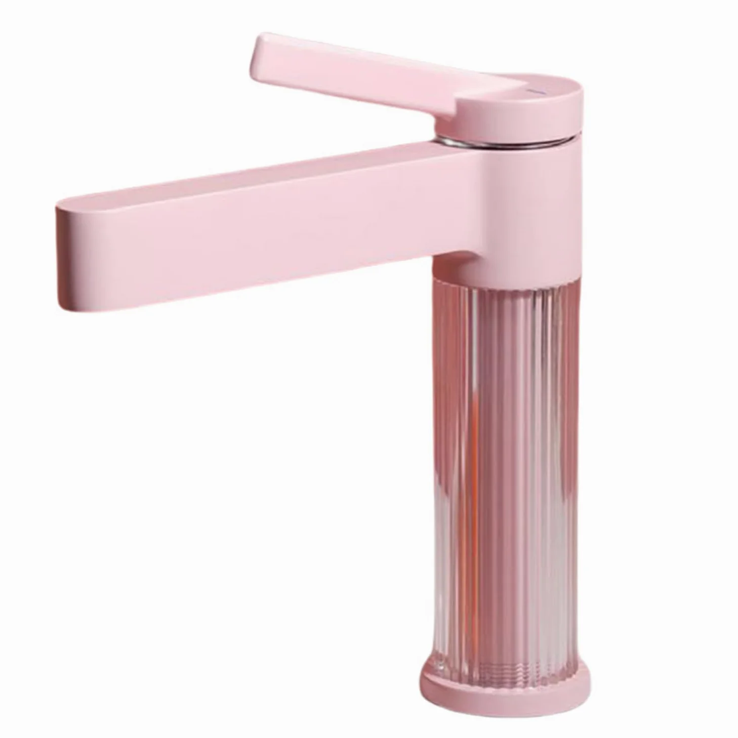 Baterie, Akrylowa Bateria Zlewozmywakowa Do Montażu Na Blacie Elegancki Design Stylowych Łazienek