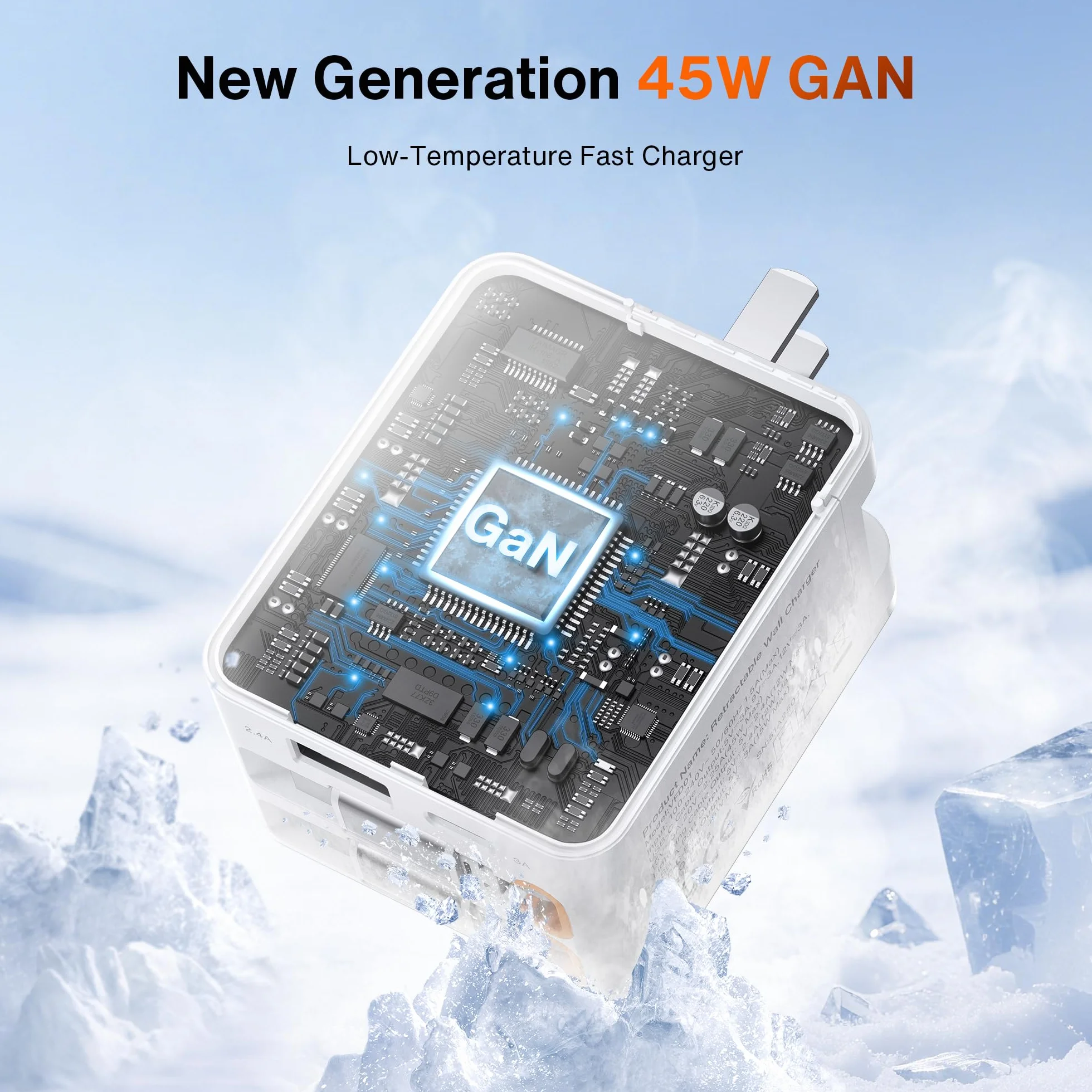 iVANKY retractable wall charger
